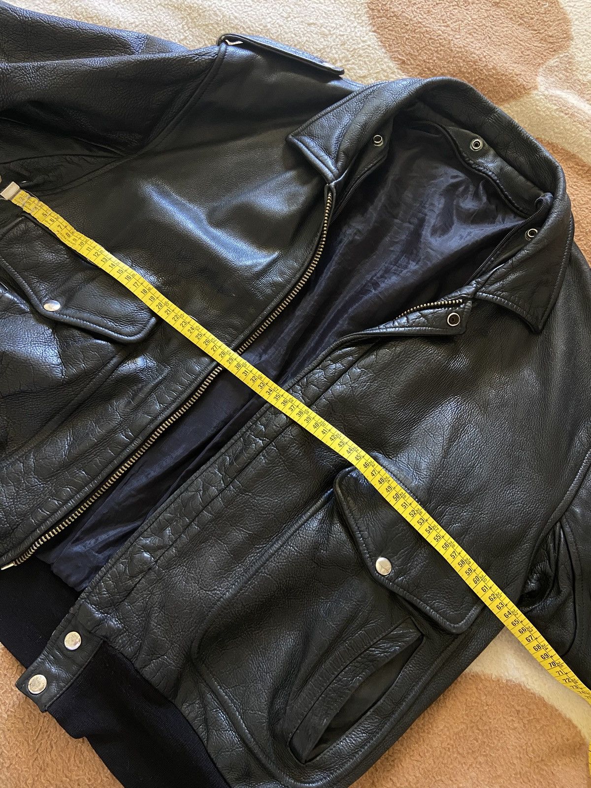 Genuine Leather Vintage leather bomber Size US L / EU 52-54 / 3 - 9 Thumbnail