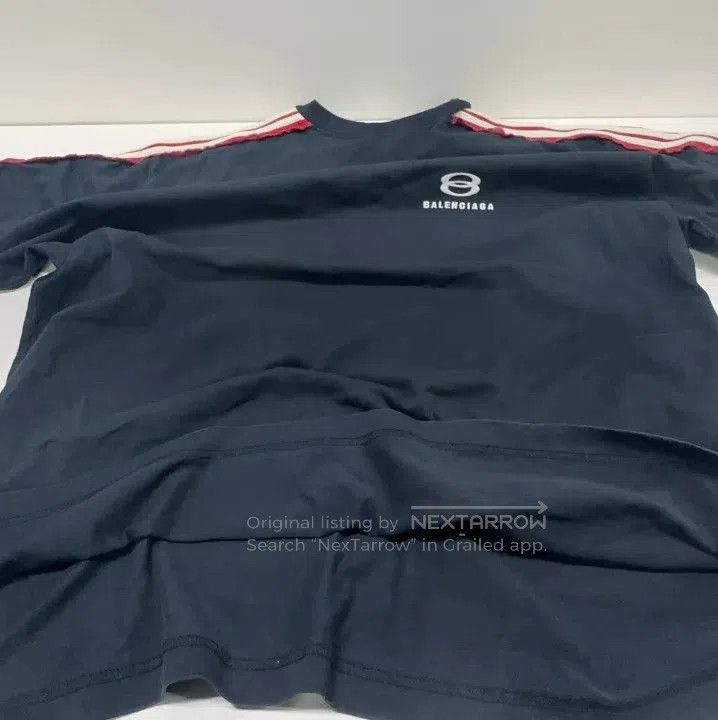 Balenciaga Balenciaga Summer Logo Striped T-Shirt. Size US M / EU 48-50 / 2 - 5 Thumbnail