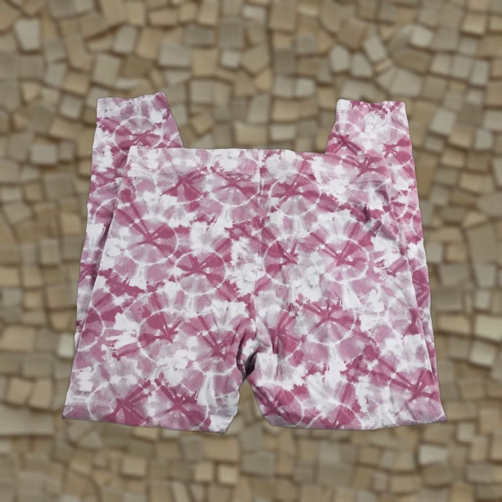 Old Navy **Women's Size Large White and Pink Old Navy Yoga Pants Tie Dye Lounge** User: Women's Size Large White and Pink Old Navy Yoga Pants Tie Dye Lounge Size 36" / US 14 / IT 50 - 1 Thumbnail