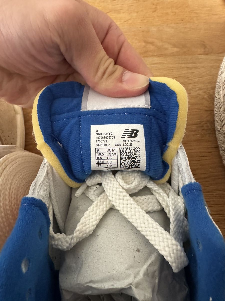 Kith × New Balance Kith & New Balance Madison Square Garden Numeric 480 Size US 9 / EU 42 - 9 Thumbnail