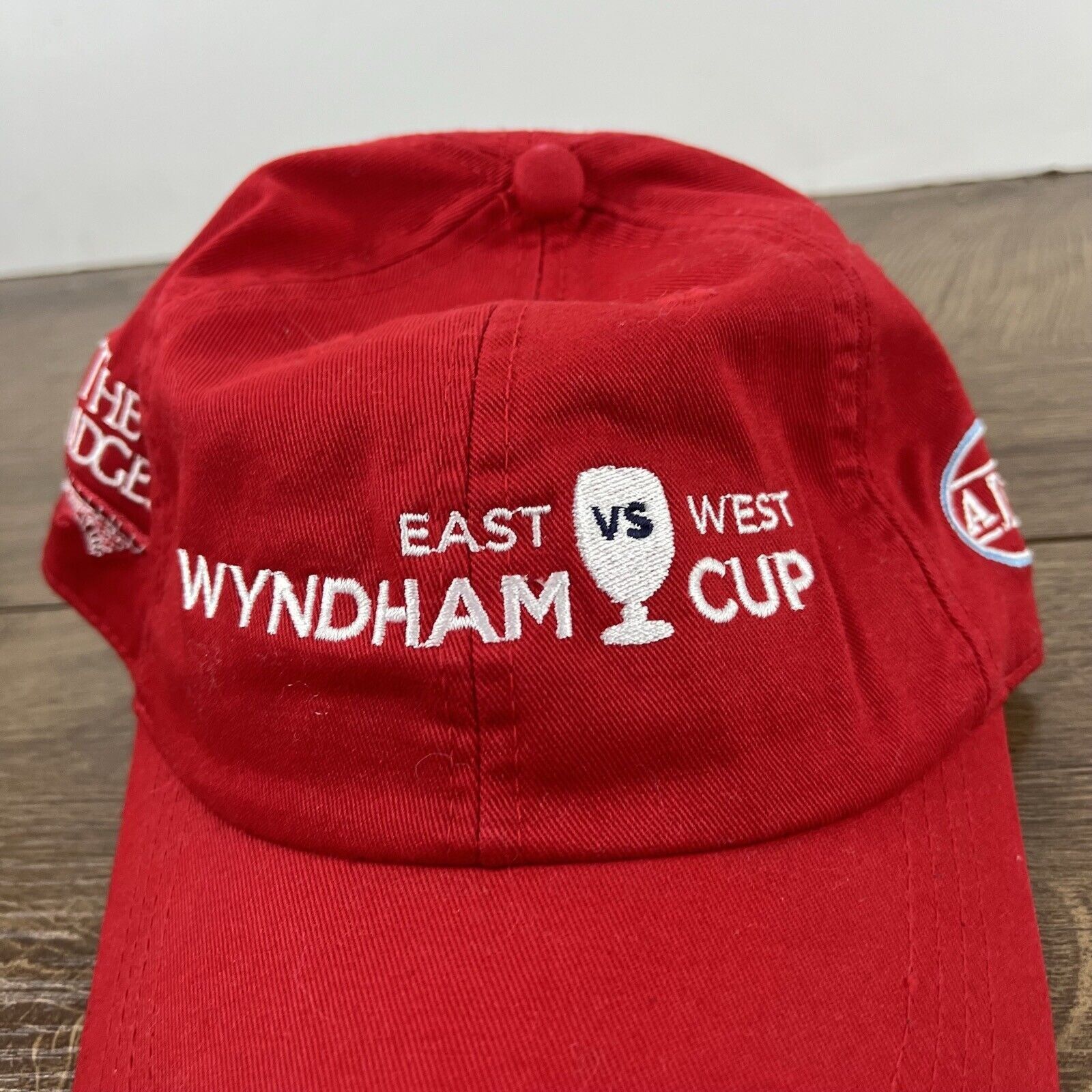 Other Wyndham Cup Hat East vs West Hat Red Cap Adjustable Hat Red Size ONE SIZE - 7 Thumbnail