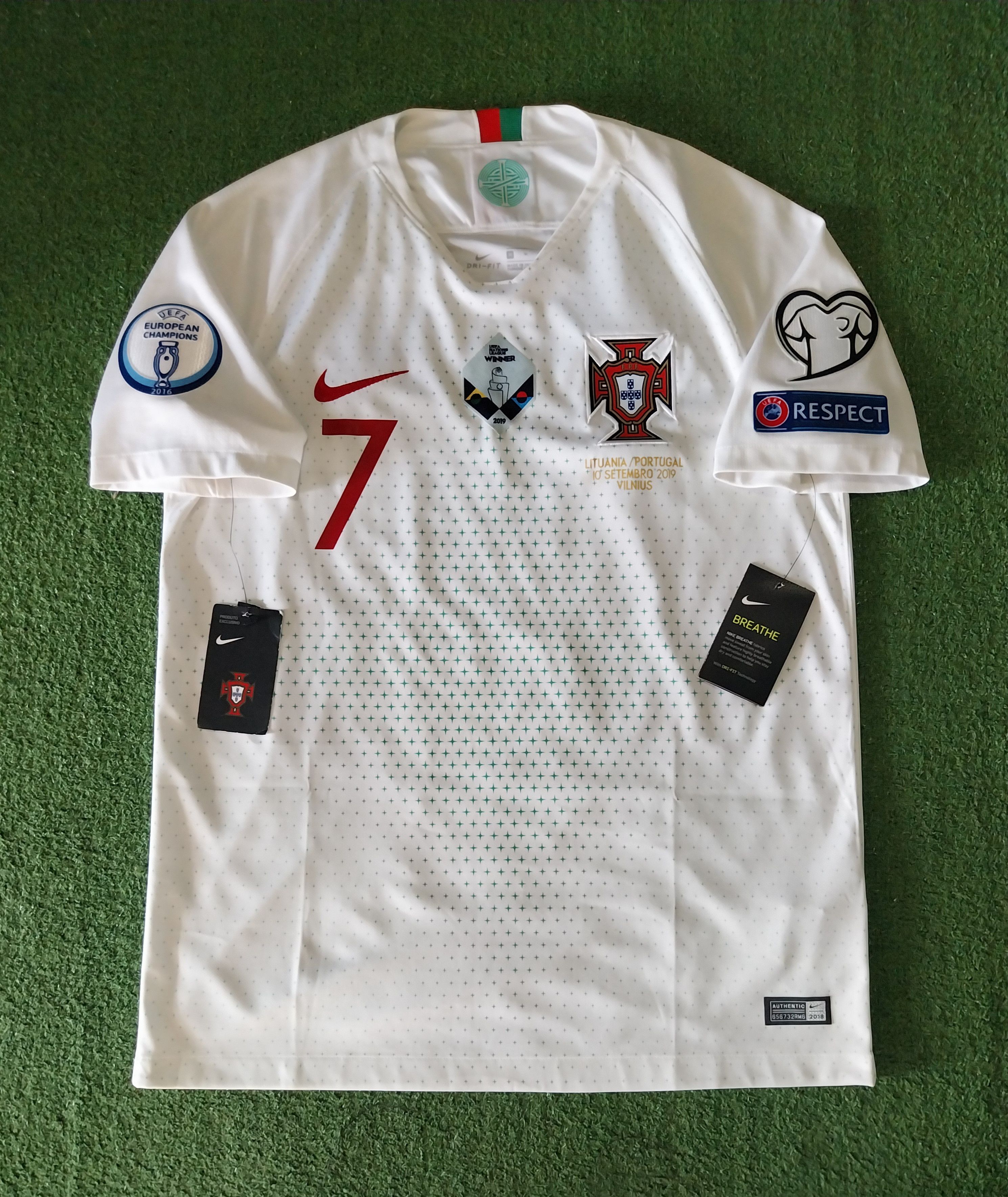 Uefa Nations League Portugal Away Kit 2019 Nations League Maglia
