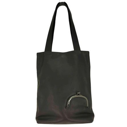 Yohji Yamamoto discord Yohji Yamamoto 23SS CLASP TOTE (S) leather tote bag Size ONE SIZE - 1 Thumbnail