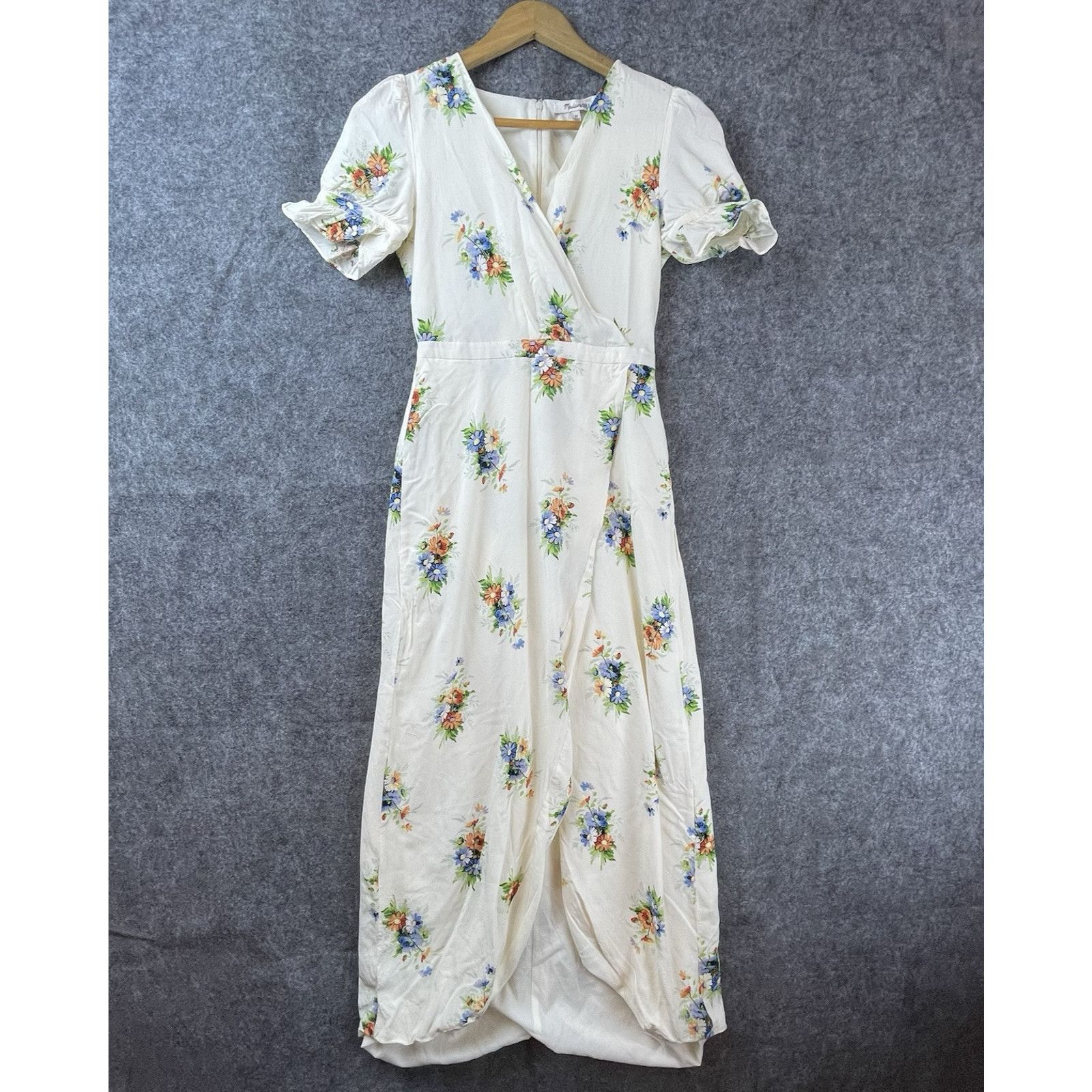 Madewell Madewell Dress 00 Ruffle Sleeve Maxi Corsage Summer Romantic Size XXS / US 00 / IT 34 - 1 Thumbnail