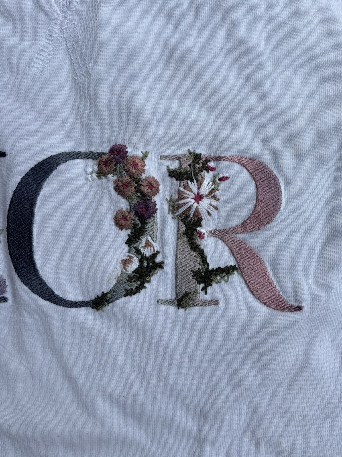 Dior Dior Flowers T shirt White Size US L / EU 52-54 / 3 - 5 Thumbnail