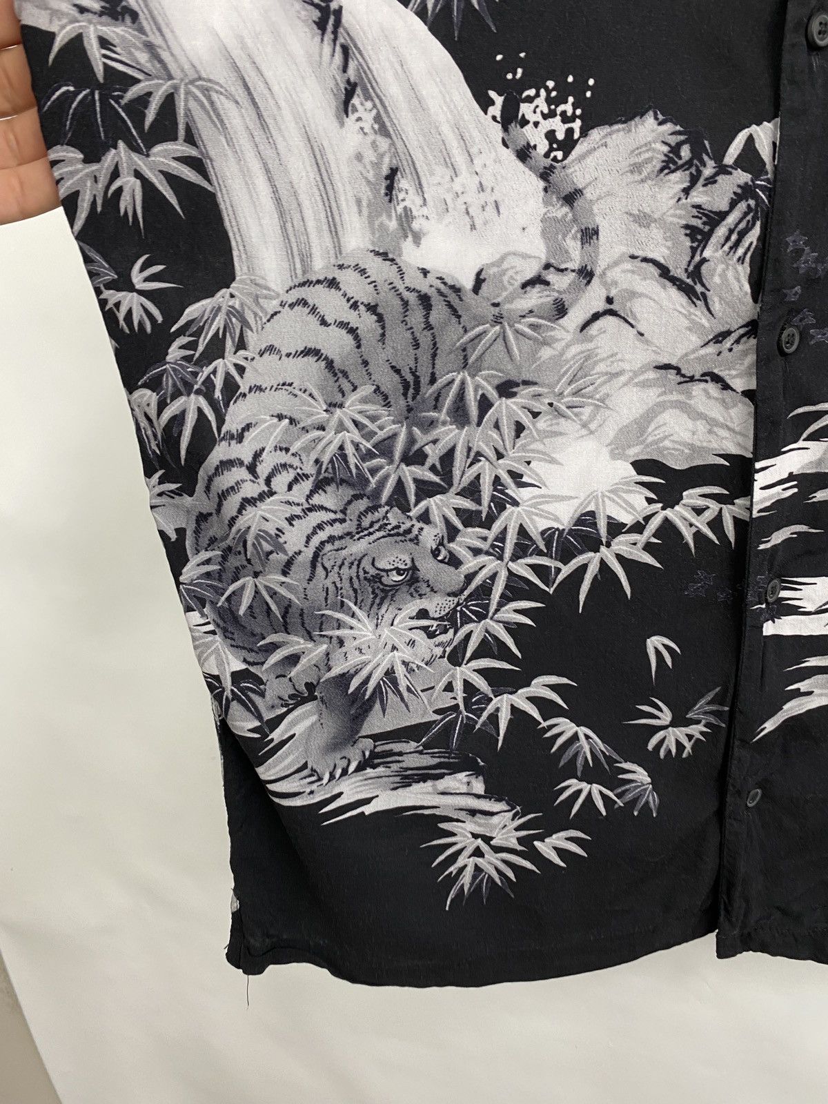 Allsaints 🇯🇵 Rare Allsaints Tiger Japan Style shirt retro hype Y2K Size US M / EU 48-50 / 2 - 4 Thumbnail