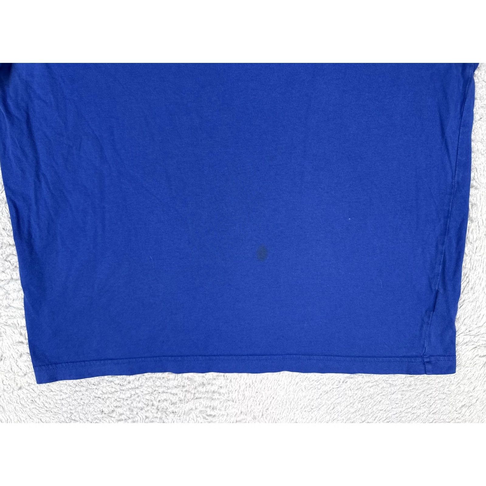 Tommy Hilfiger Tommy Hilfiger Shirt Mens M Blue Crew Neck Short Sleeve Logo Tagless Cotton T-Shirt Size US M / EU 48-50 / 2 - 5 Thumbnail