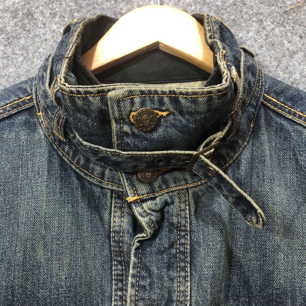 Japanese Brand Ann Duque Co Ltd Denim Jacket Takaya Okayama Size US L / EU 52-54 / 3 - 3 Thumbnail