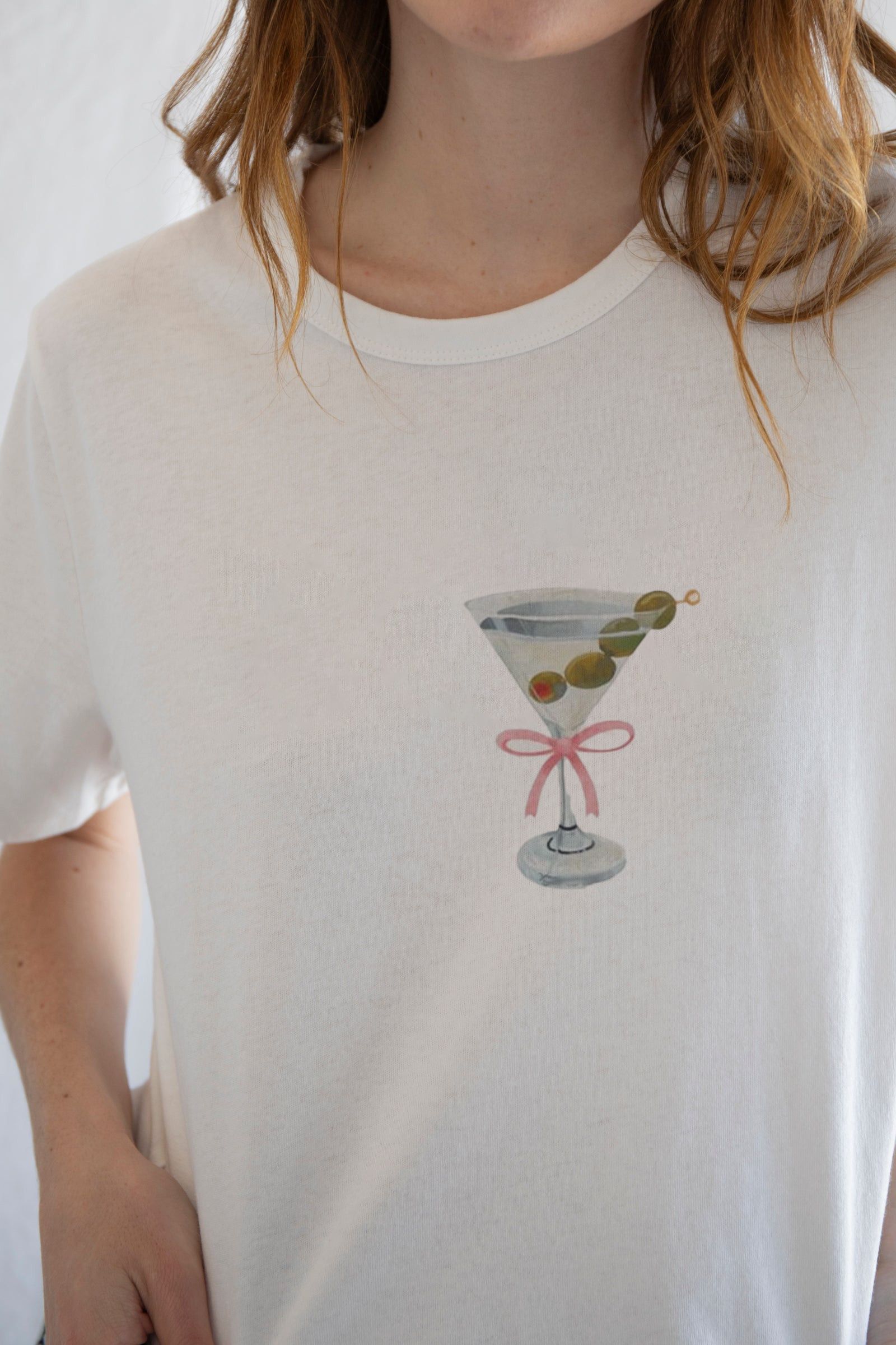 Designer × Vintage Coquette Martini Tee Size M / US 6-8 / IT 42-44 - 3 Thumbnail