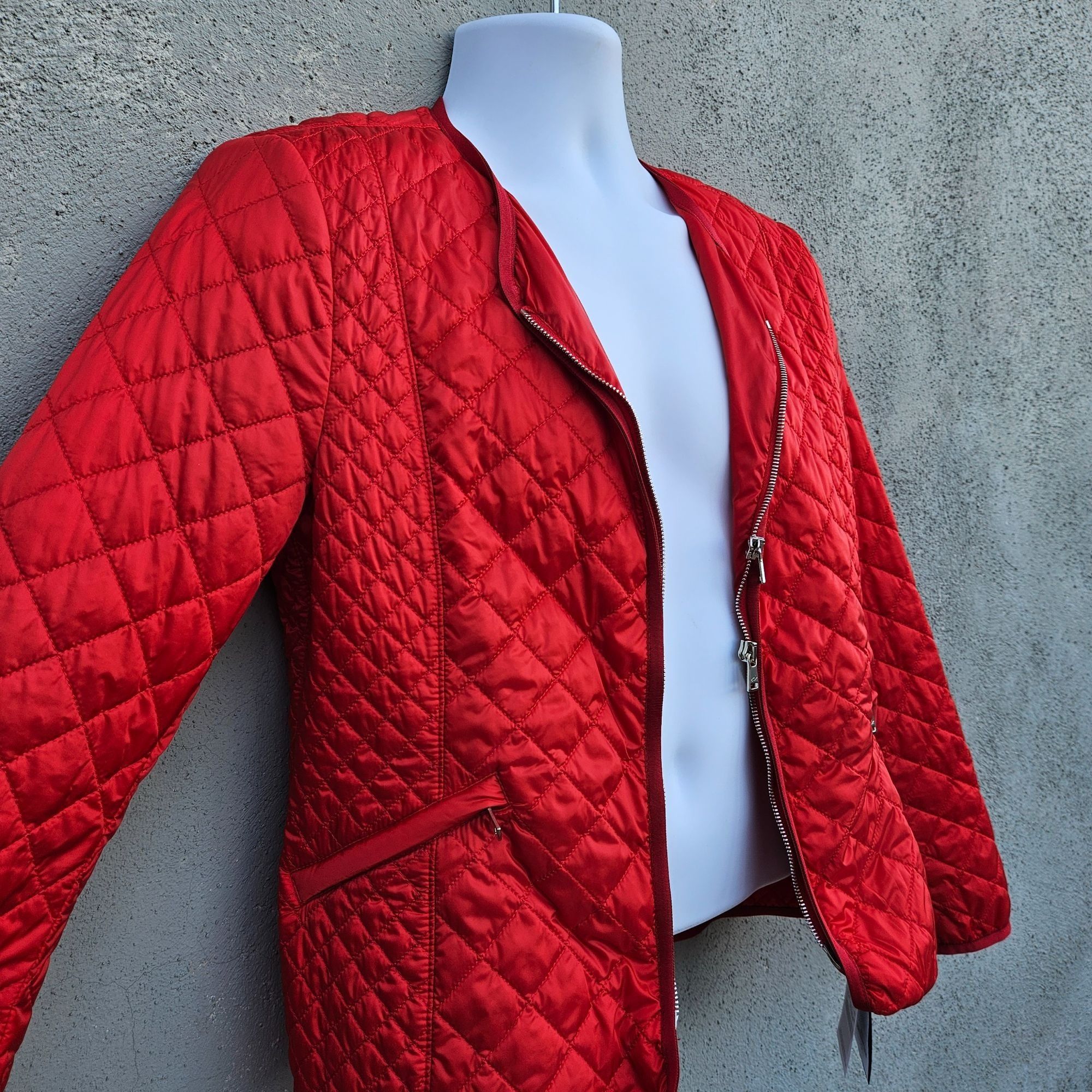Paul & Shark Paul & Shark Men’s Red Quilted Nylon Jacket L Lightweight Zi Size US L / EU 52-54 / 3 - 10 Thumbnail
