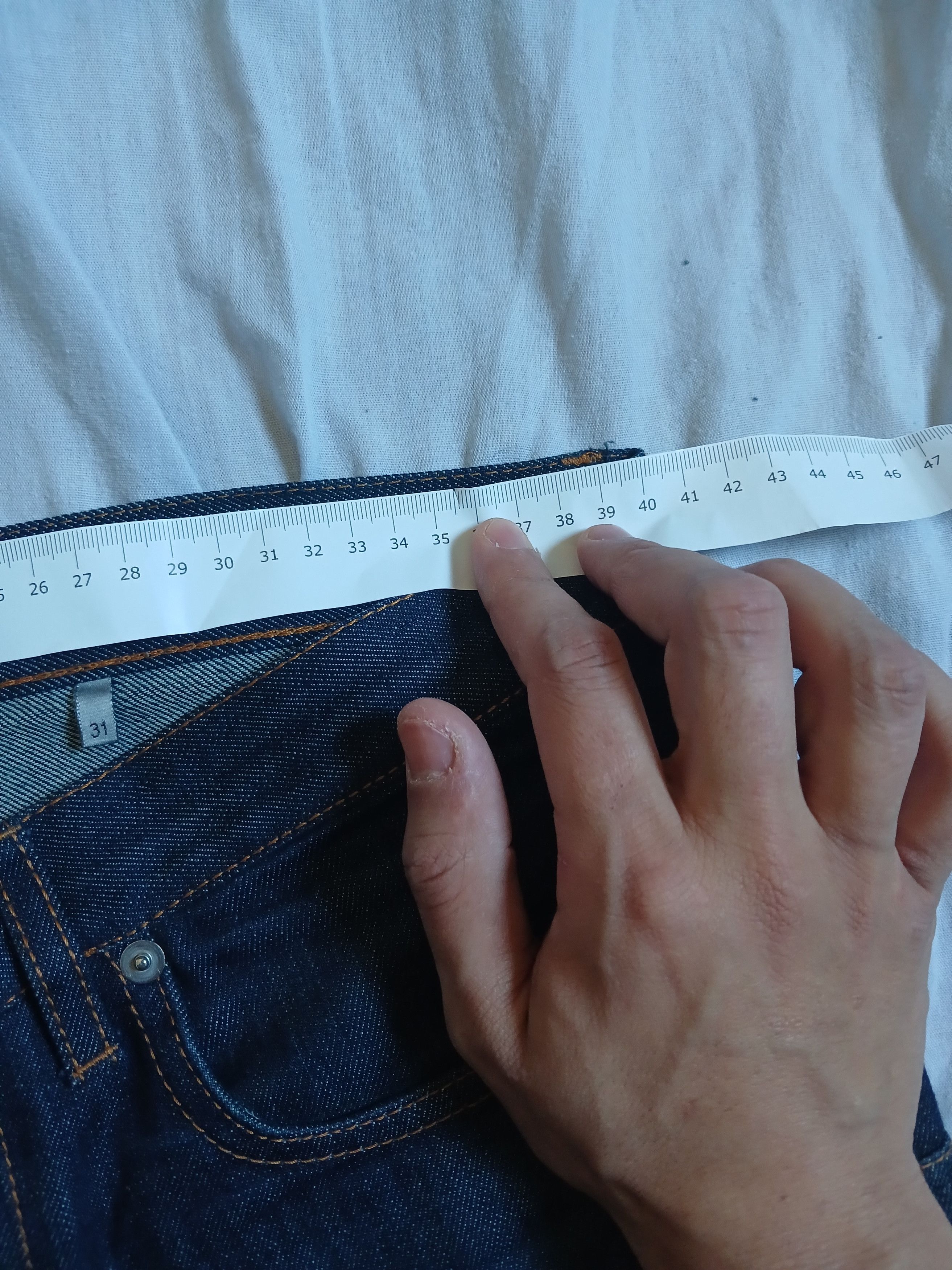 Dior Raw Dior Homme denim Jean Size US 31 - 4 Thumbnail