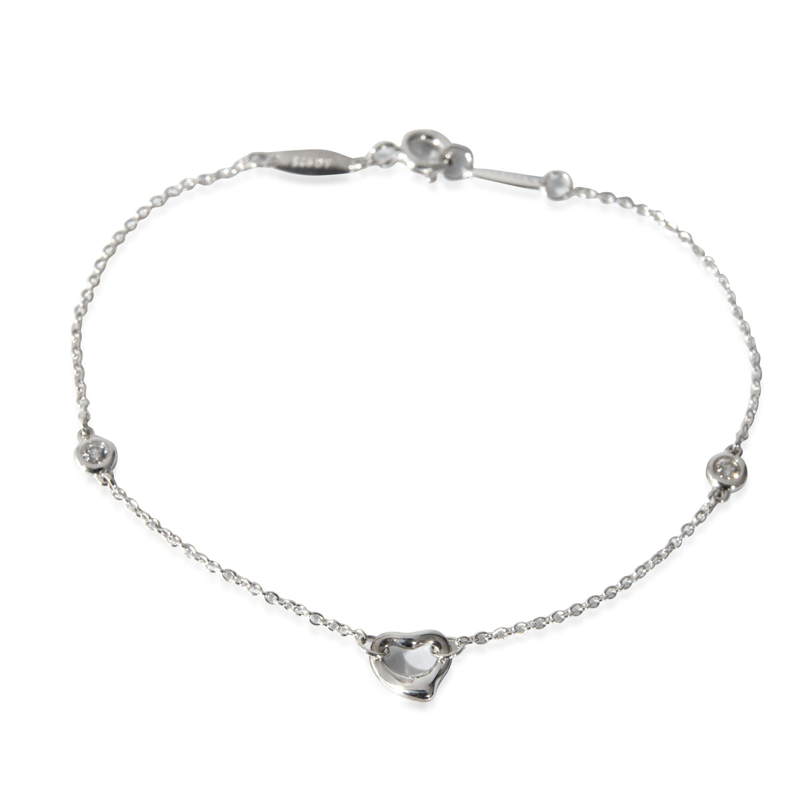 Tiffany & Co. Tiffany & Co. Elsa Peretti Diamond Bracelet in Sterling Silver 0.06 CTW Size ONE SIZE - 1 Thumbnail