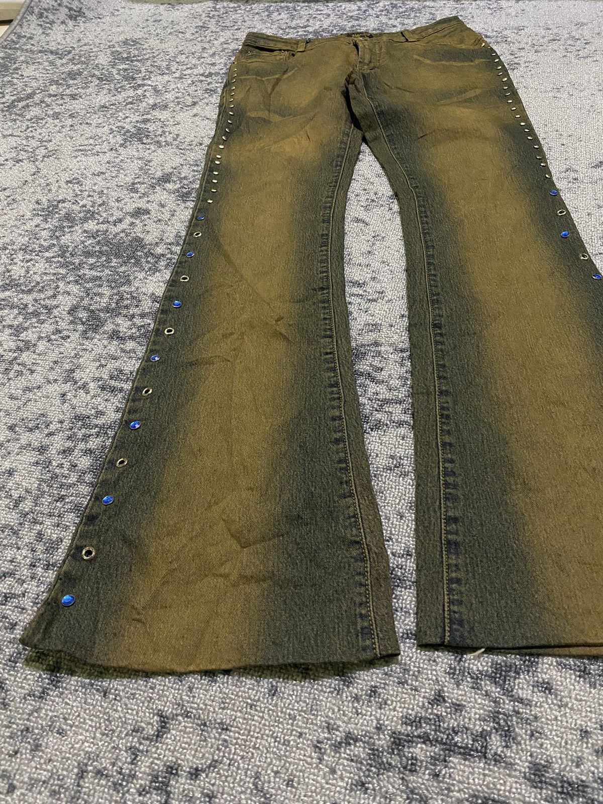 Hysteric Glamour Y2k Hat Balboning ifsixwasnine style bootcut jeans Size US 27 - 3 Thumbnail
