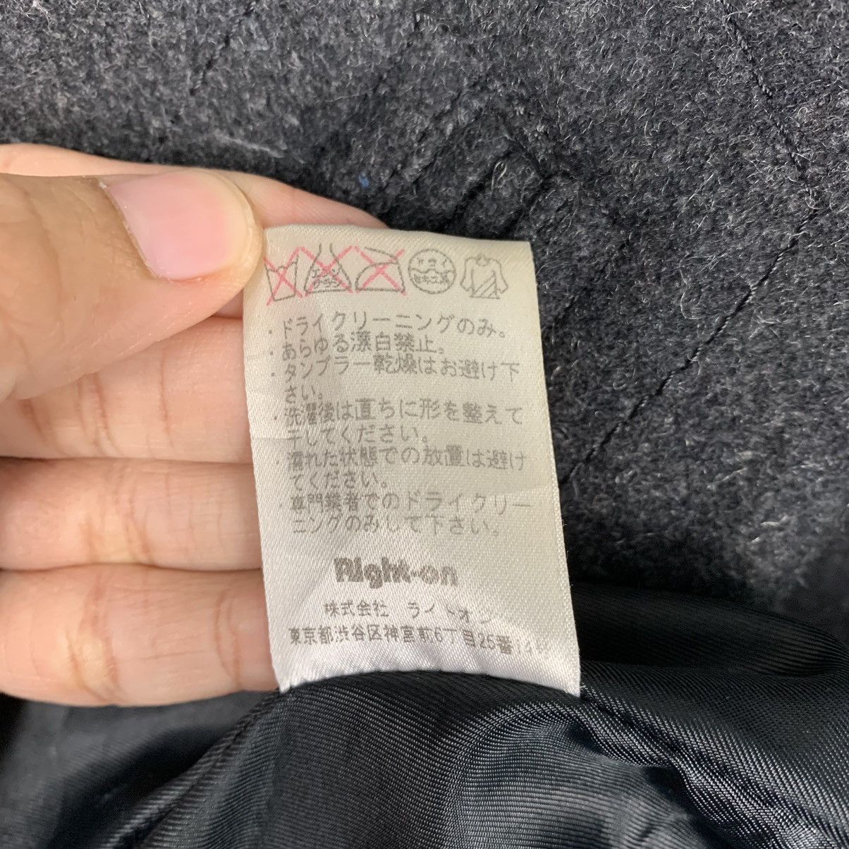 Japanese Brand Back Number Double Breasted Coat Size US L / EU 52-54 / 3 - 17 Thumbnail