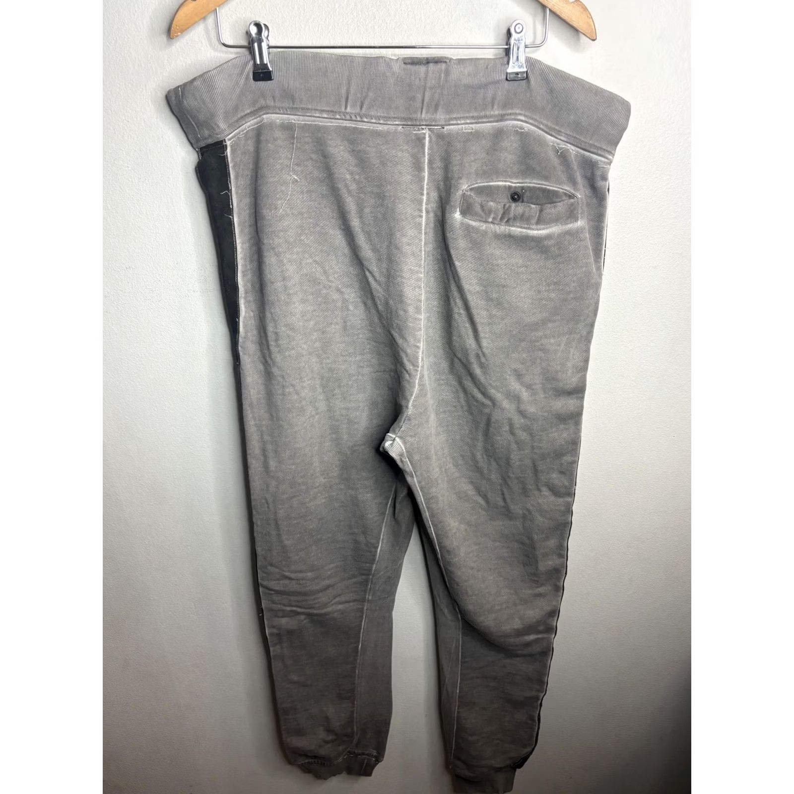 Prps PRPS Goods & Co Pants Mens XL Gray Quilted Moto Jogger Streetwear Tapered Pocketed Elastic Waist Streetwear Style, 200 chars max Size US 36 / EU 52 - 7 Thumbnail