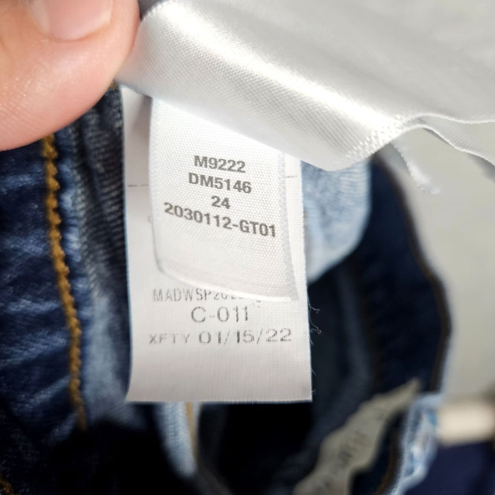 Madewell Madewell Blue Cut Off Jean High Rise Denim Short Women's Size 24 Size 42" / US 20 - 4 Thumbnail