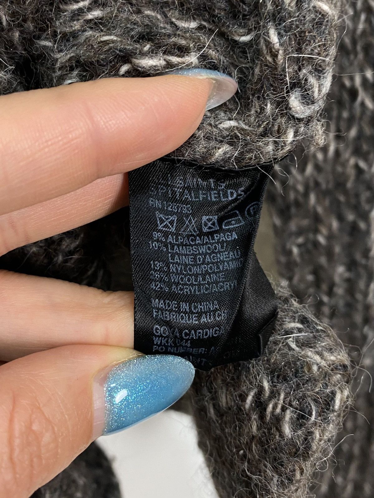 Allsaints AllSaints Women’s Wool Cardigan Sweater Jacket Size UK10 US6 Size M / US 6-8 / IT 42-44 - 6 Thumbnail