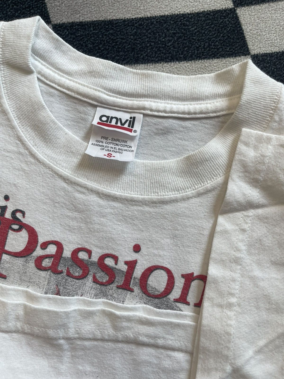 Vintage Vintage 2004 His Passion Your Salvation Jesus T-Shirt Anvil Size US M / EU 48-50 / 2 - 5 Thumbnail
