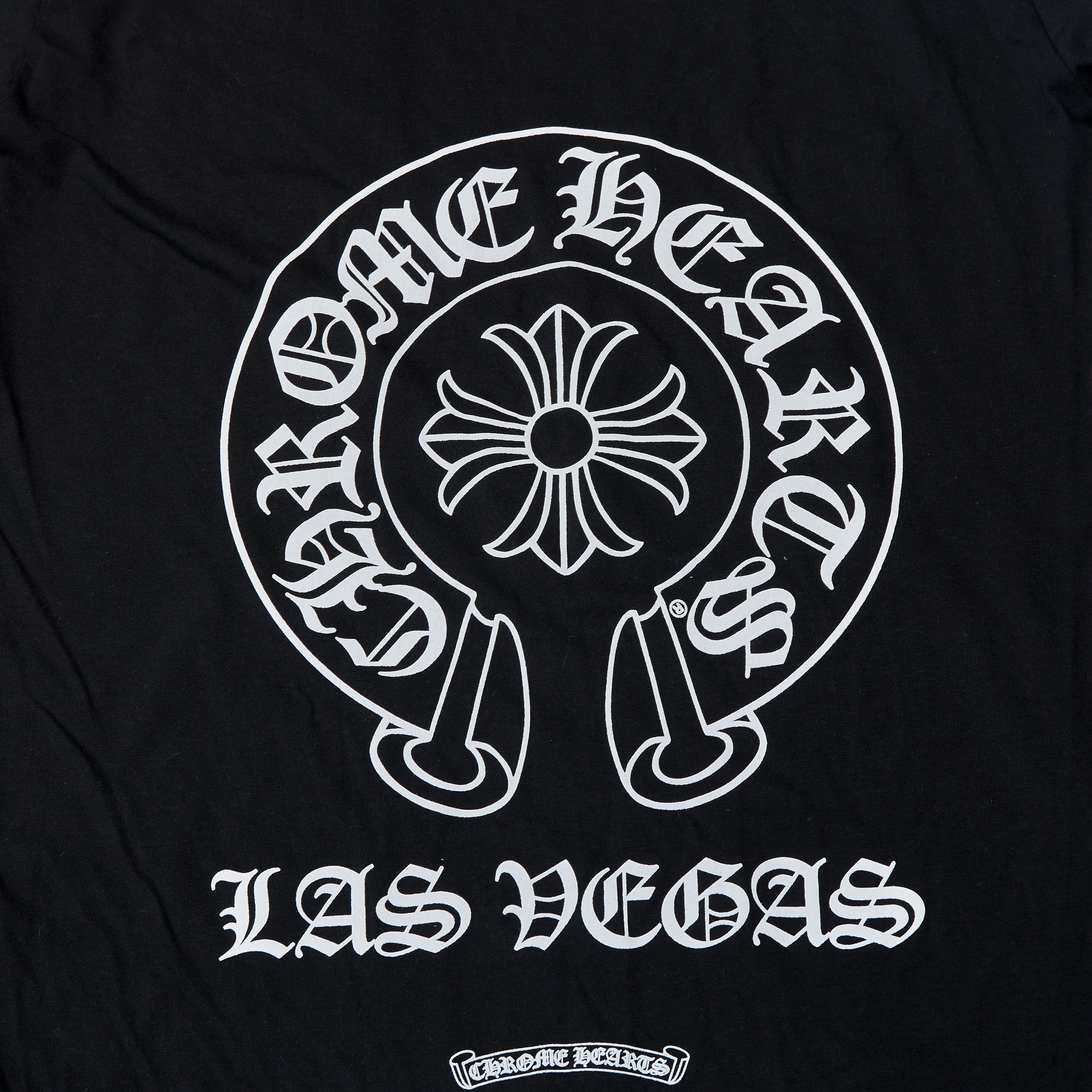 Chrome Hearts CHROME HEARTS LS Las Vegas T Shirt BLACK Size US L / EU 52-54 / 3 - 6 Thumbnail