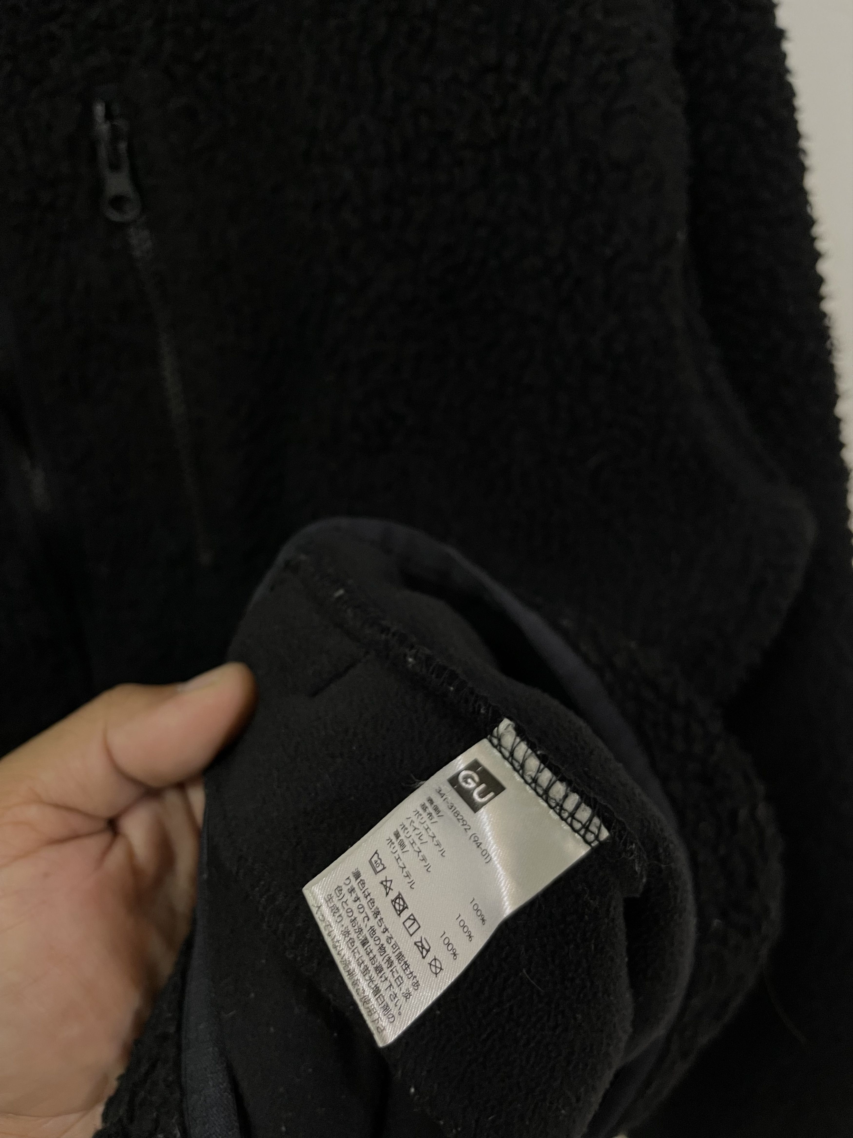 GU × Japanese Brand × Vintage Vintage Gu Sherpa Zip Up Jacket Size US M / EU 48-50 / 2 - 11 Thumbnail