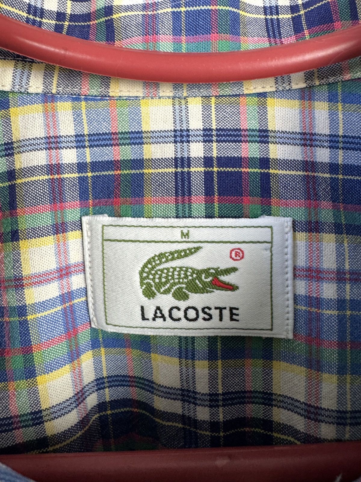 Lacoste Men’s Lacoste Button-Up Short-Sleeve Shirt Size Medium Size US M / EU 48-50 / 2 - 7 Thumbnail
