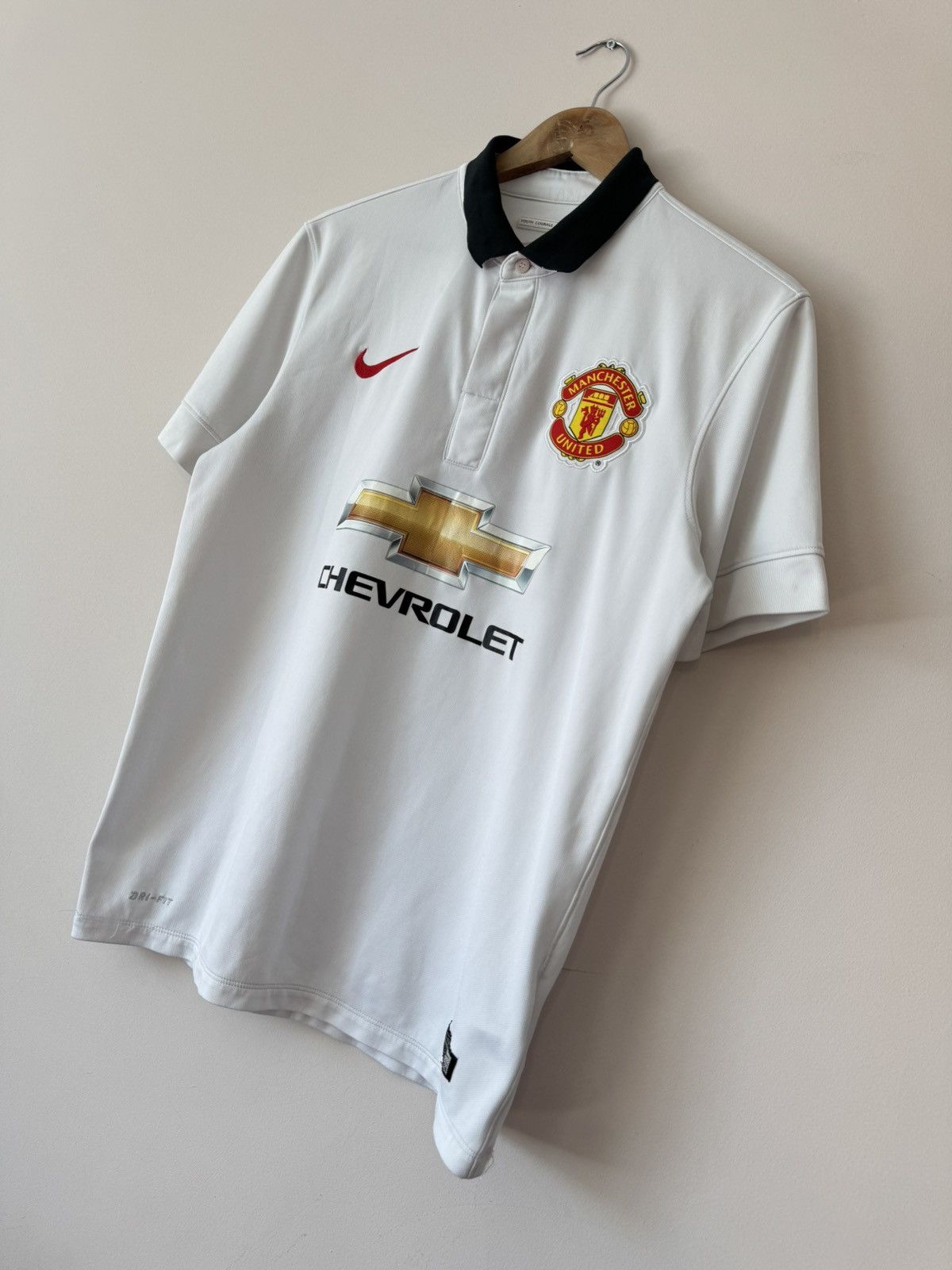 Nike Manchester United 2014-2015 Away Soccer Jersey Football Kit Size US M / EU 48-50 / 2 - 3 Thumbnail