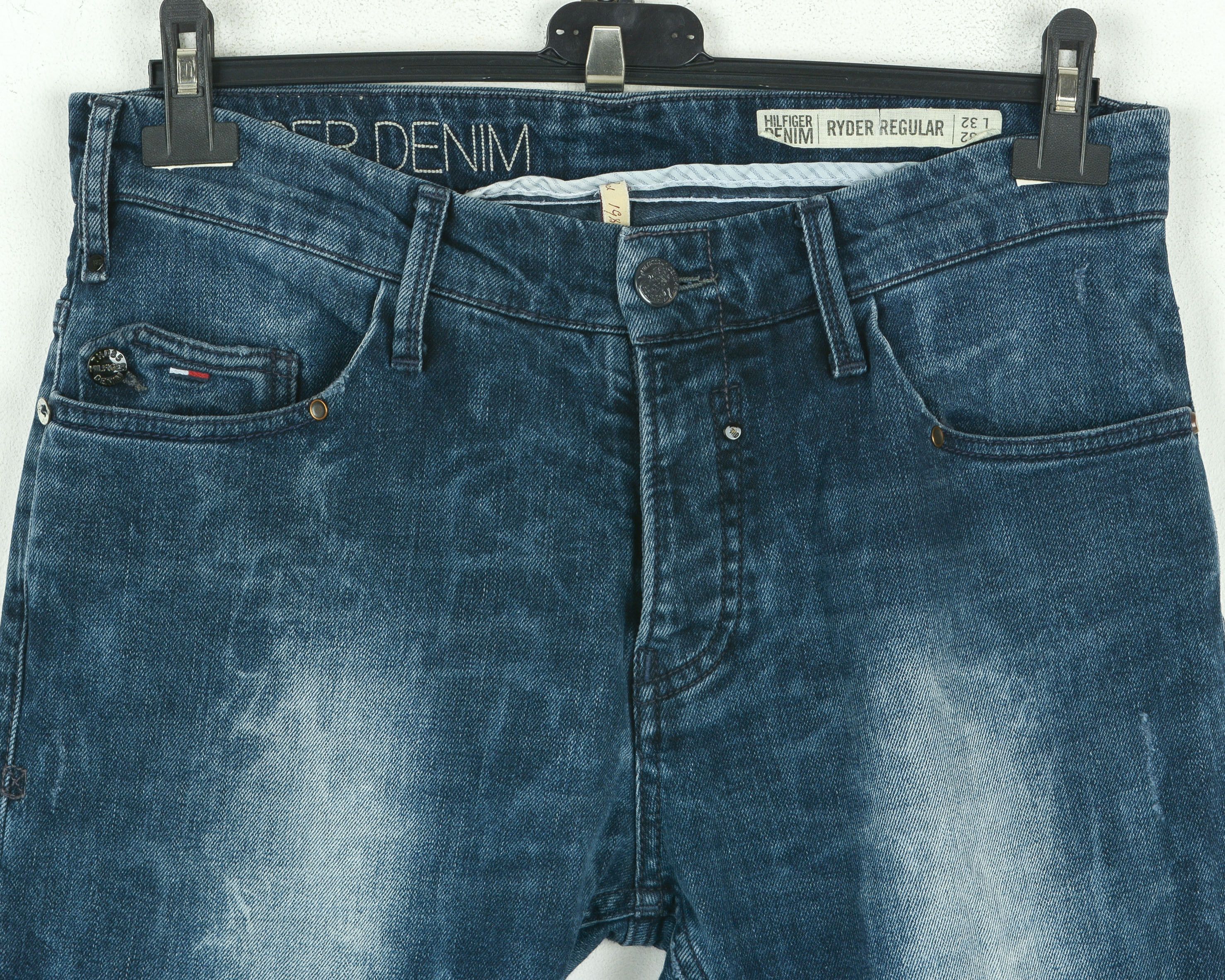 Tommy Hilfiger HILFIGER DENIM W32 L32 Ryder Regular Jeans Pants Button Fly Size US 32 / EU 48 - 2 Thumbnail