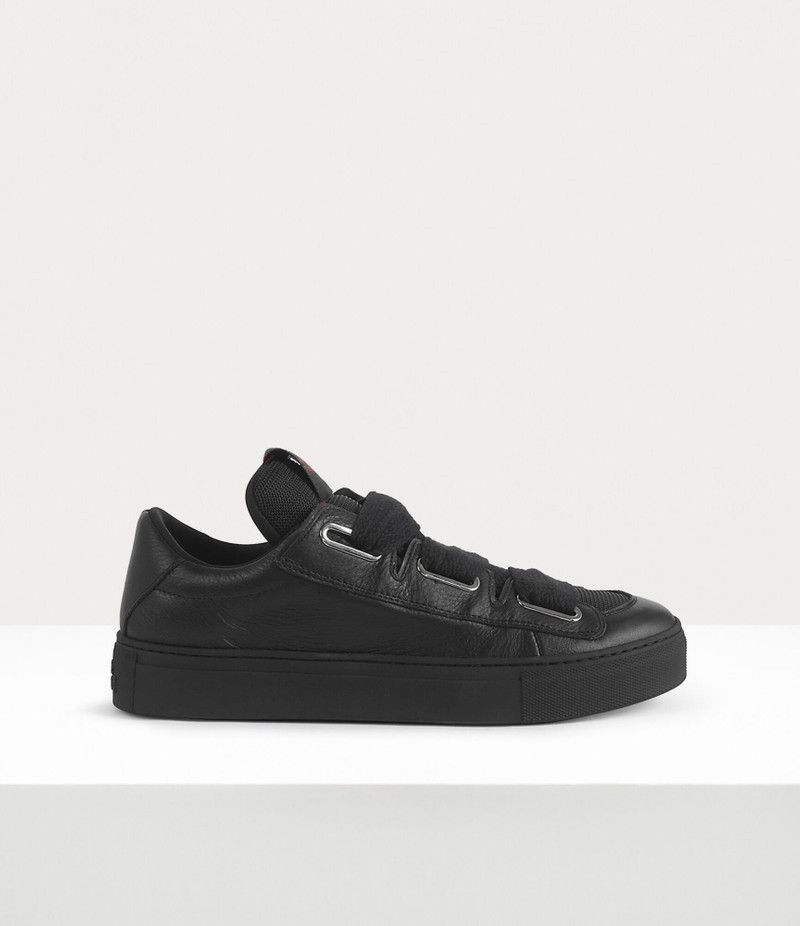 Vivienne Westwood o1srvl11e0326 Rocket Low-Top Sneakers in Black Size US 9 / EU 42 - 1 Thumbnail