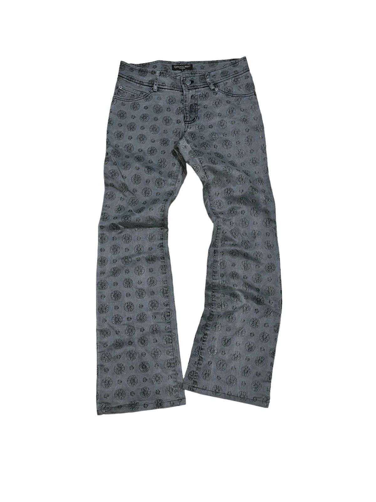 image of Tornado Mart Japan x Vintage Tornado Mart Pants in Grey, Women's (Size 30)