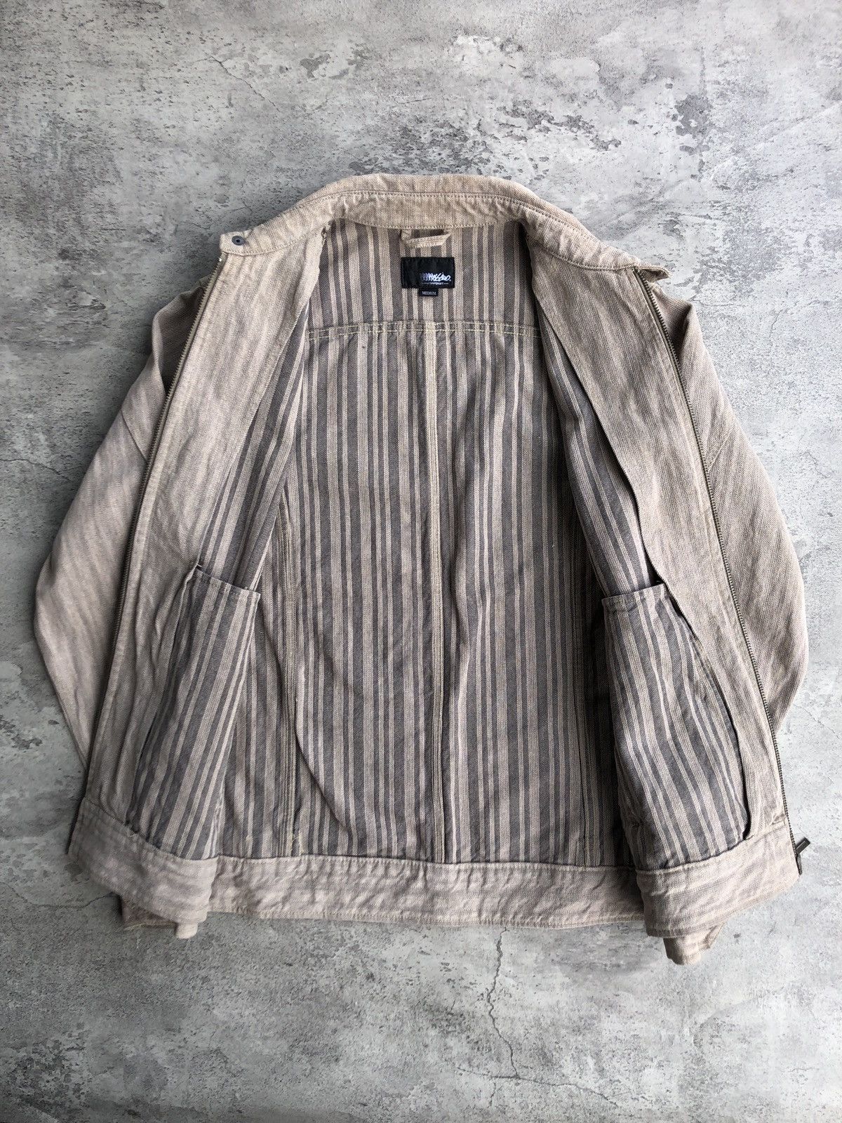 Mossimo VINTAGE NATURALLY WORN MOSSIMO SPORTS JACKET 00s Size US M / EU 48-50 / 2 - 3 Thumbnail
