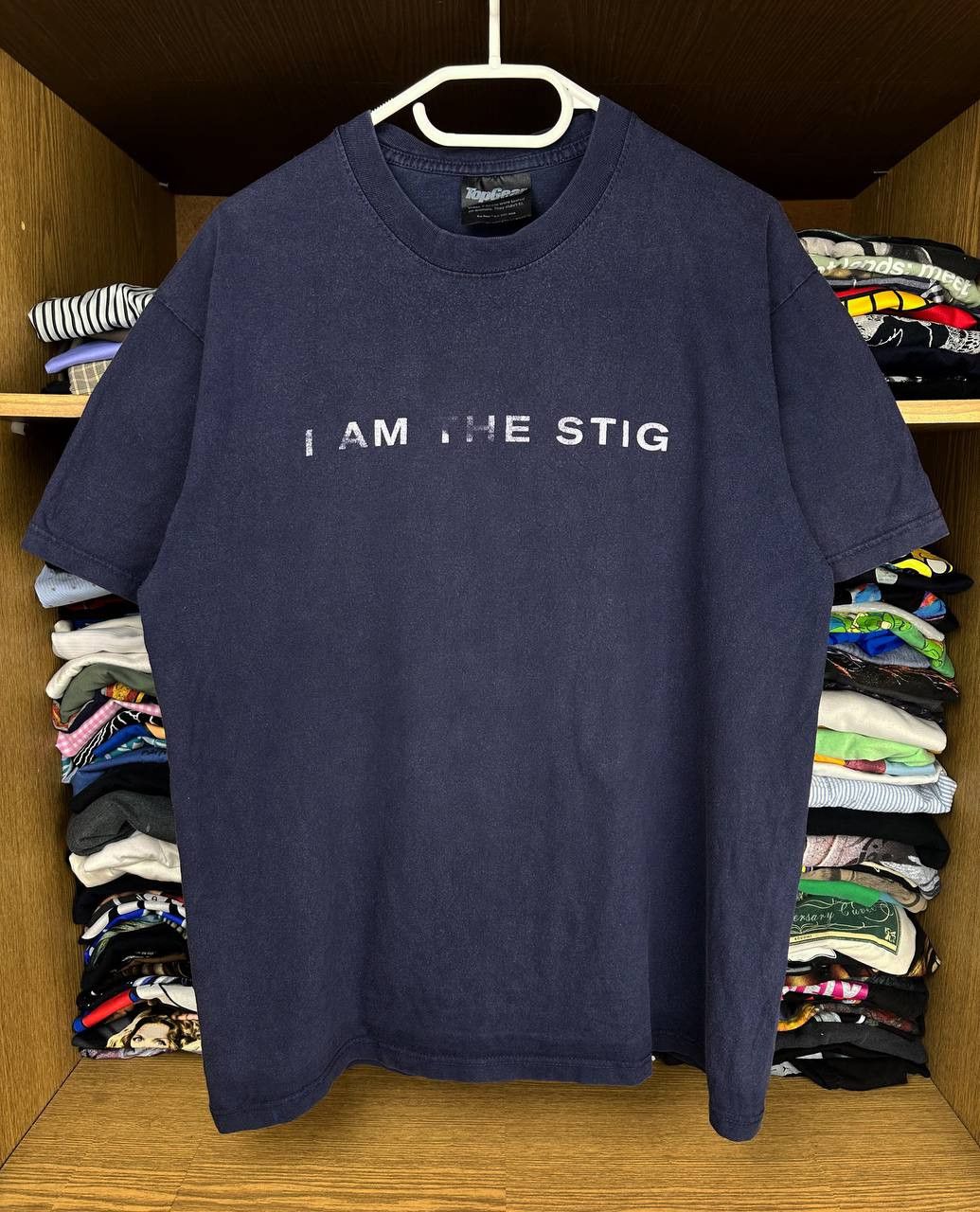 Vintage Vintage Top Gear 2005 BBC "I AM THE STIG" Y2K Tee Size US L / EU 52-54 / 3 - 1 Thumbnail