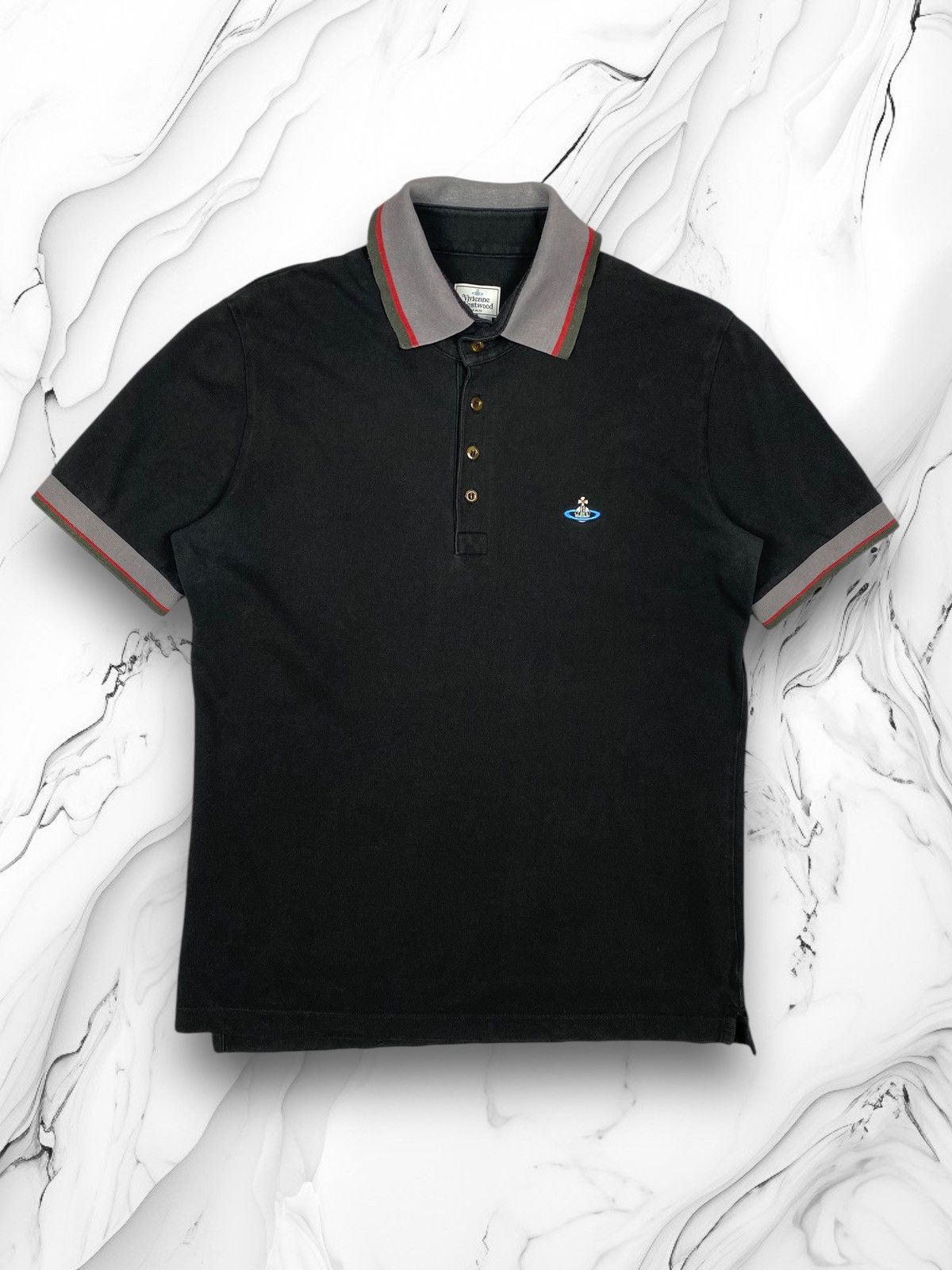 Designer Vivienne Westwood Designer Polo Shirt Size US L / EU 52-54 / 3 - 1 Thumbnail