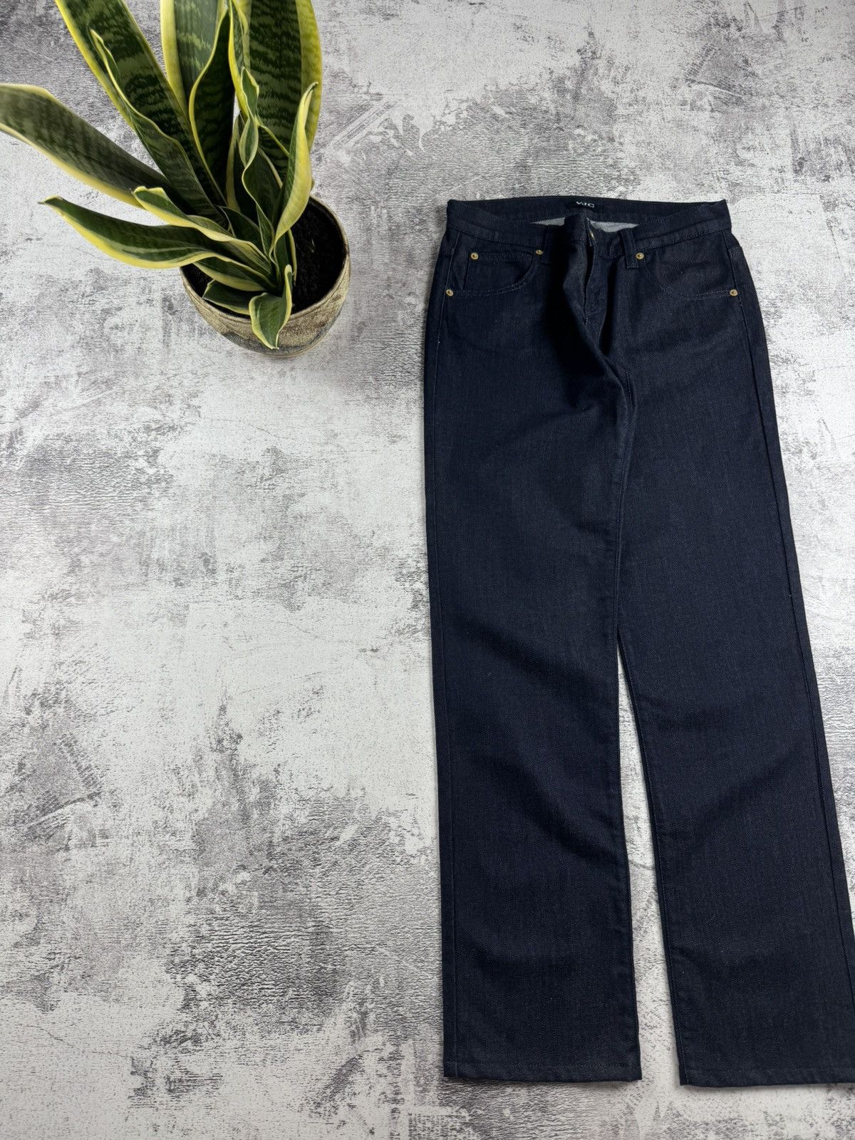Versace Jeans Couture Versace Couture VJC Y2K Skinny Straight Denim Jeans Trousers Size 30" / US 8 / IT 44 - 10 Thumbnail