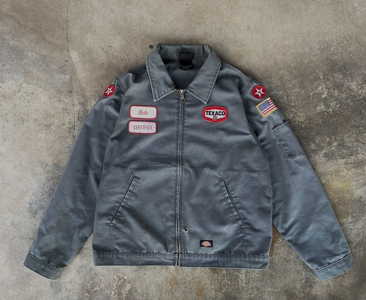 Dickies × Vintage Dickies jacket original Texus station patchwork. Size US M / EU 48-50 / 2 - 1 Thumbnail