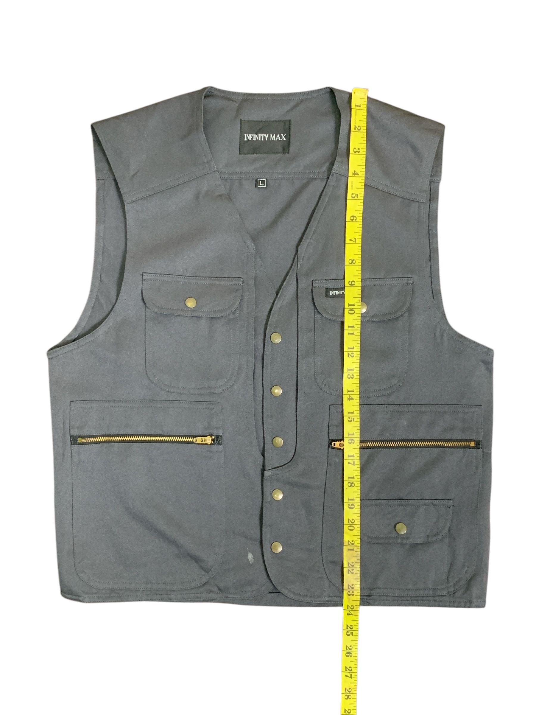 Japanese Brand Rare Design Vintage Infinity Max Vest Size US L / EU 52-54 / 3 - 9 Thumbnail