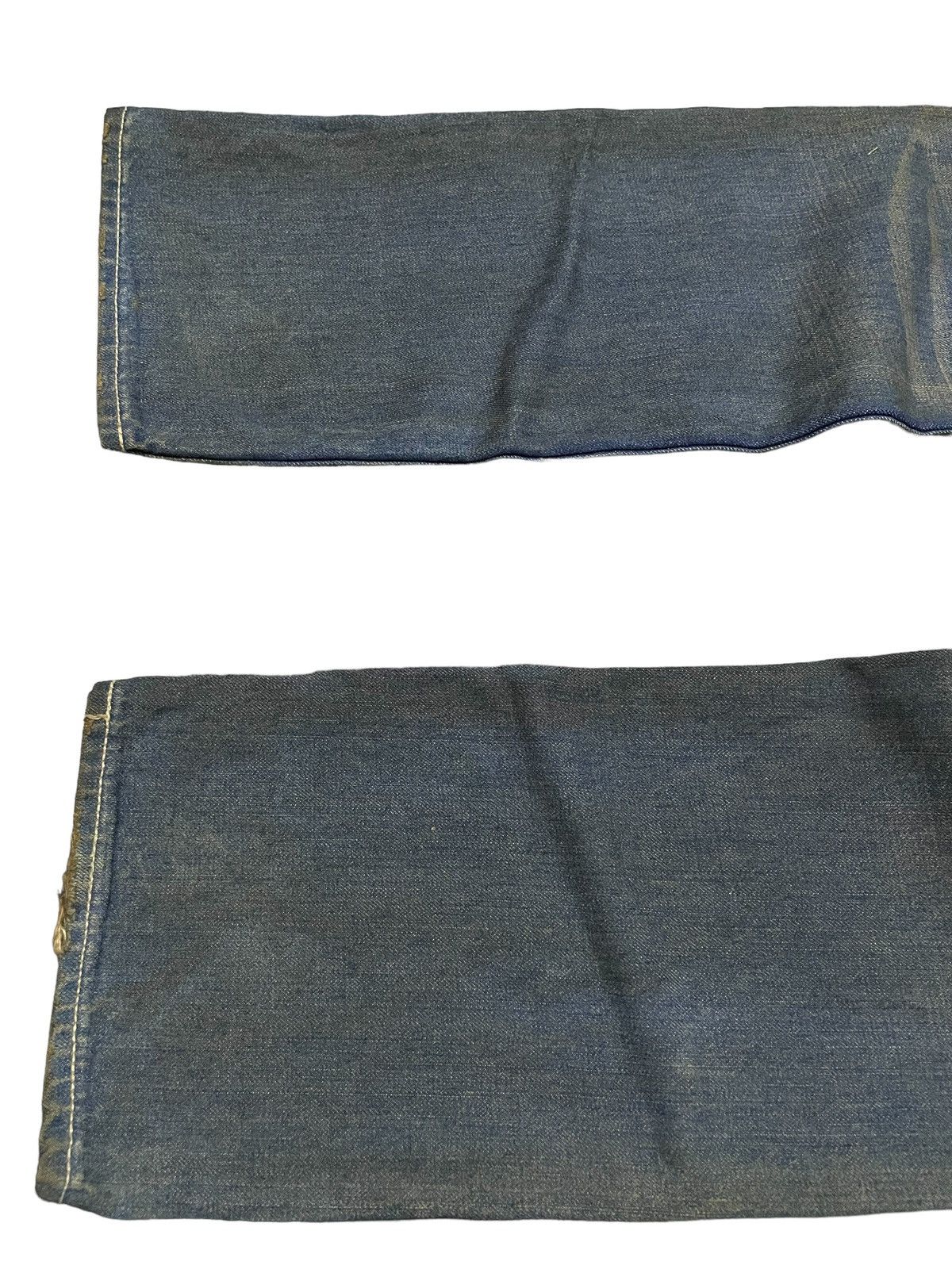 Hysteric Glamour × In The Attic Co&Lu Japan Mud Wash Distressed Jeans Size US 30 / EU 46 - 12 Thumbnail