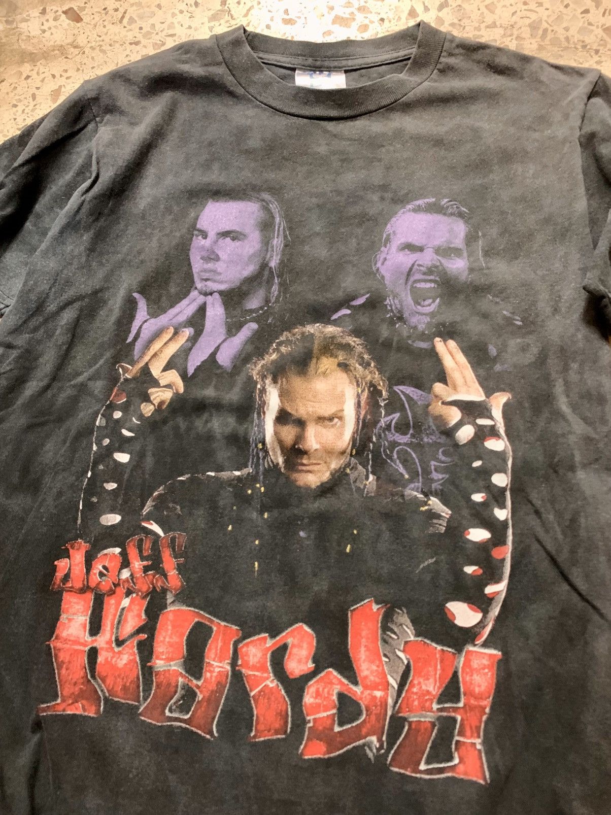 WWE Vintage Jeff Hardy faded tee Size US S / EU 44-46 / 1 - 2 Thumbnail