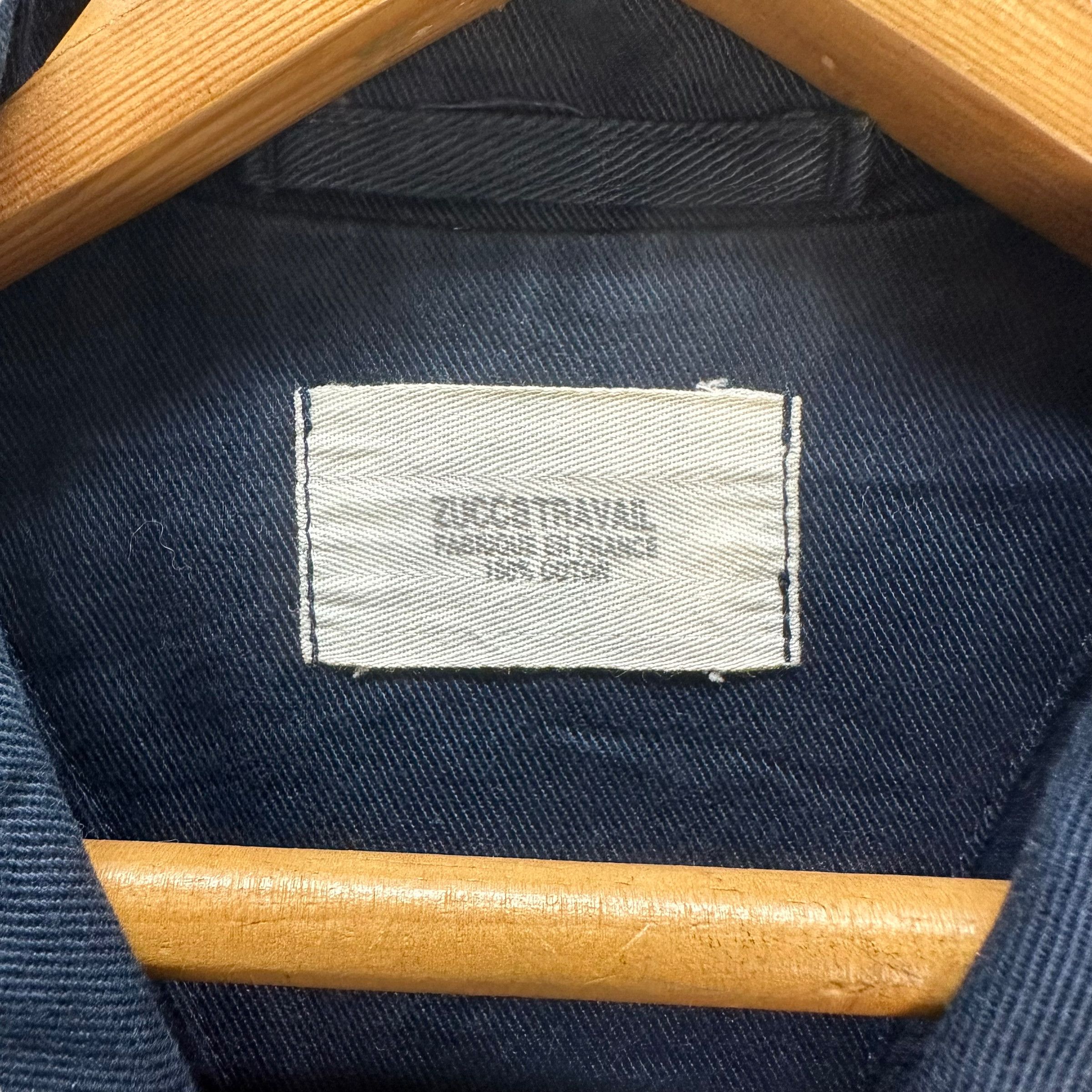 CABANE de ZUCCa ZUCCA TRAVAIL COTTON OVERCOAT #8365-006 Size US XS / EU 42 / 0 - 6 Thumbnail