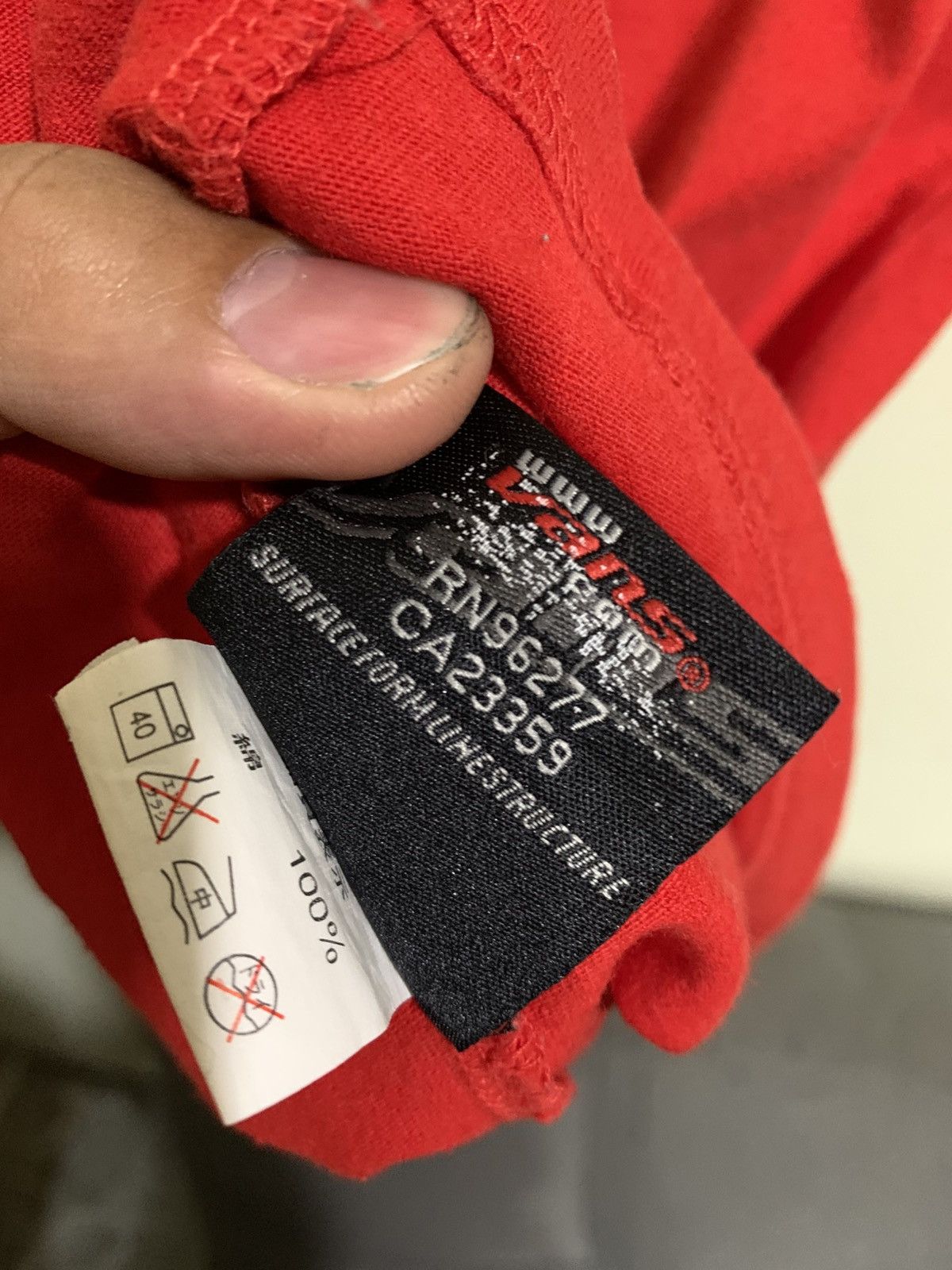 Vans Vans tees vintage x streetwear x skatesurfbrand Size US L / EU 52-54 / 3 - 8 Thumbnail