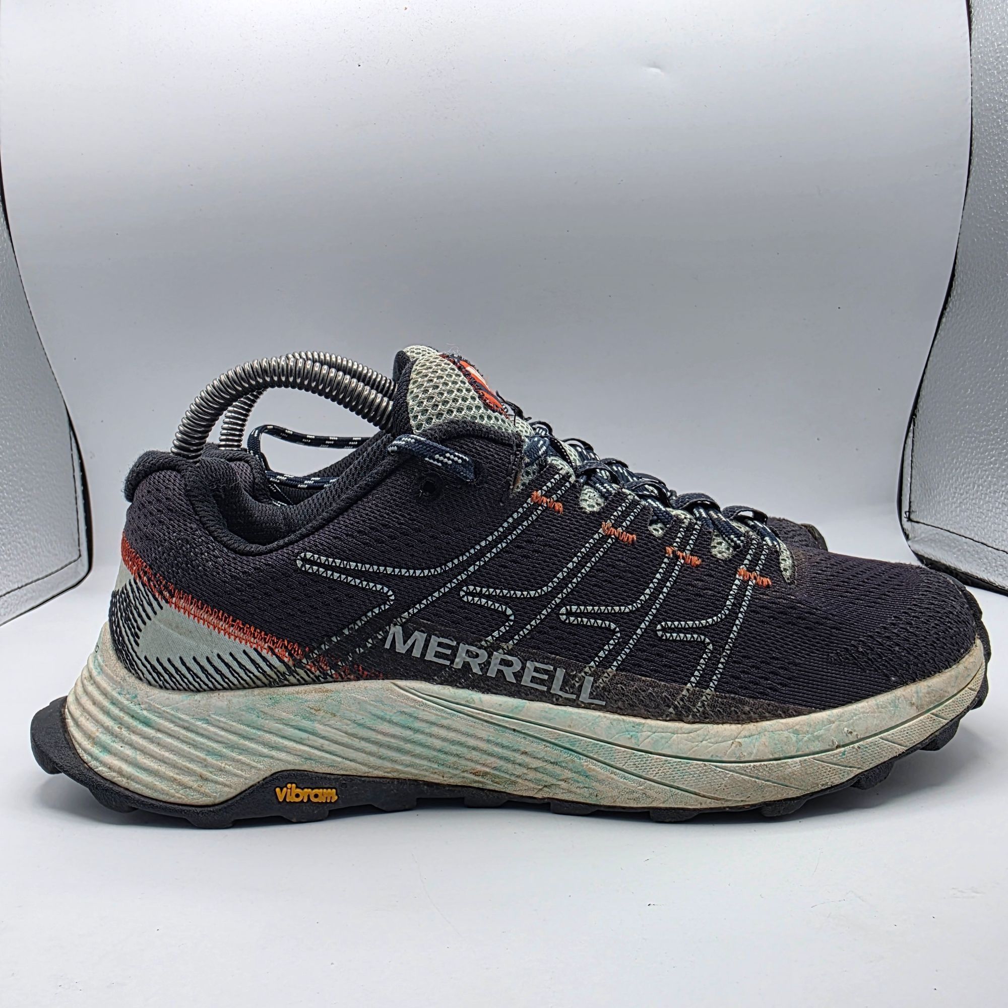 Merrell Merrell Moab Flight Womens Size 8.5 Blue Athletic Shoes Vibr Size US 8.5 / IT 38.5 - 12 Thumbnail