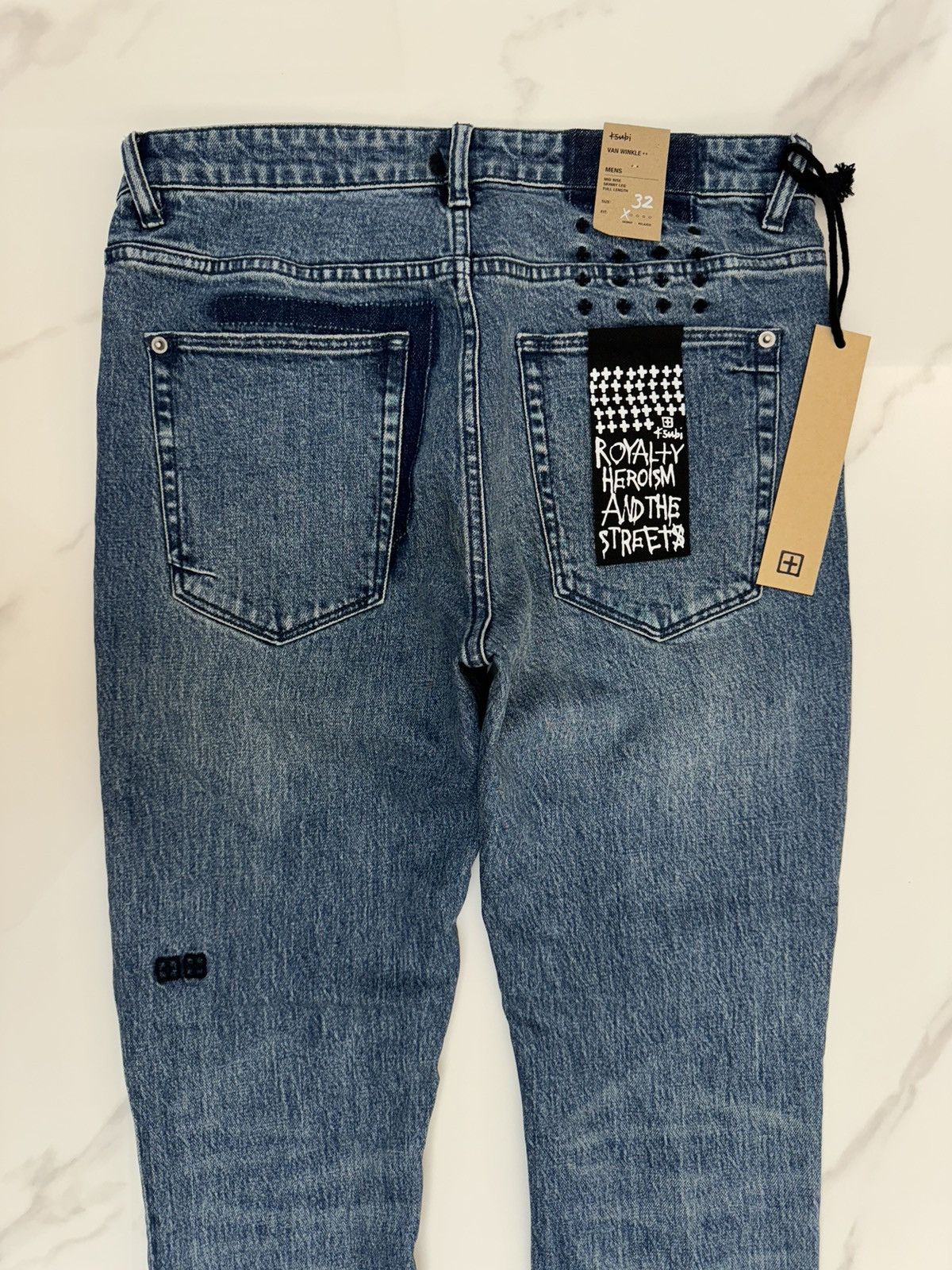 Ksubi Van Winkle Kult side zip skinny fit jeans Size US 32 / EU 48 - 2 Thumbnail