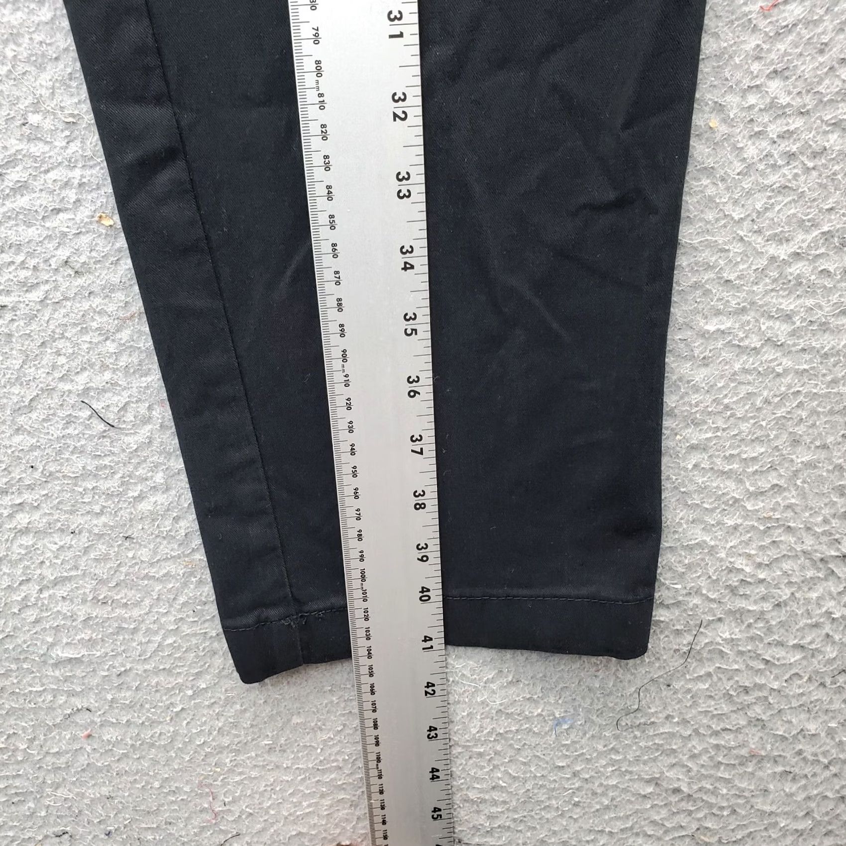 Michael Kors Michael Kors Chino Pants Mens 34/32 Black Cotton Slash Pocket Classic Fit Shirt? Size US 34 / EU 50 - 3 Thumbnail