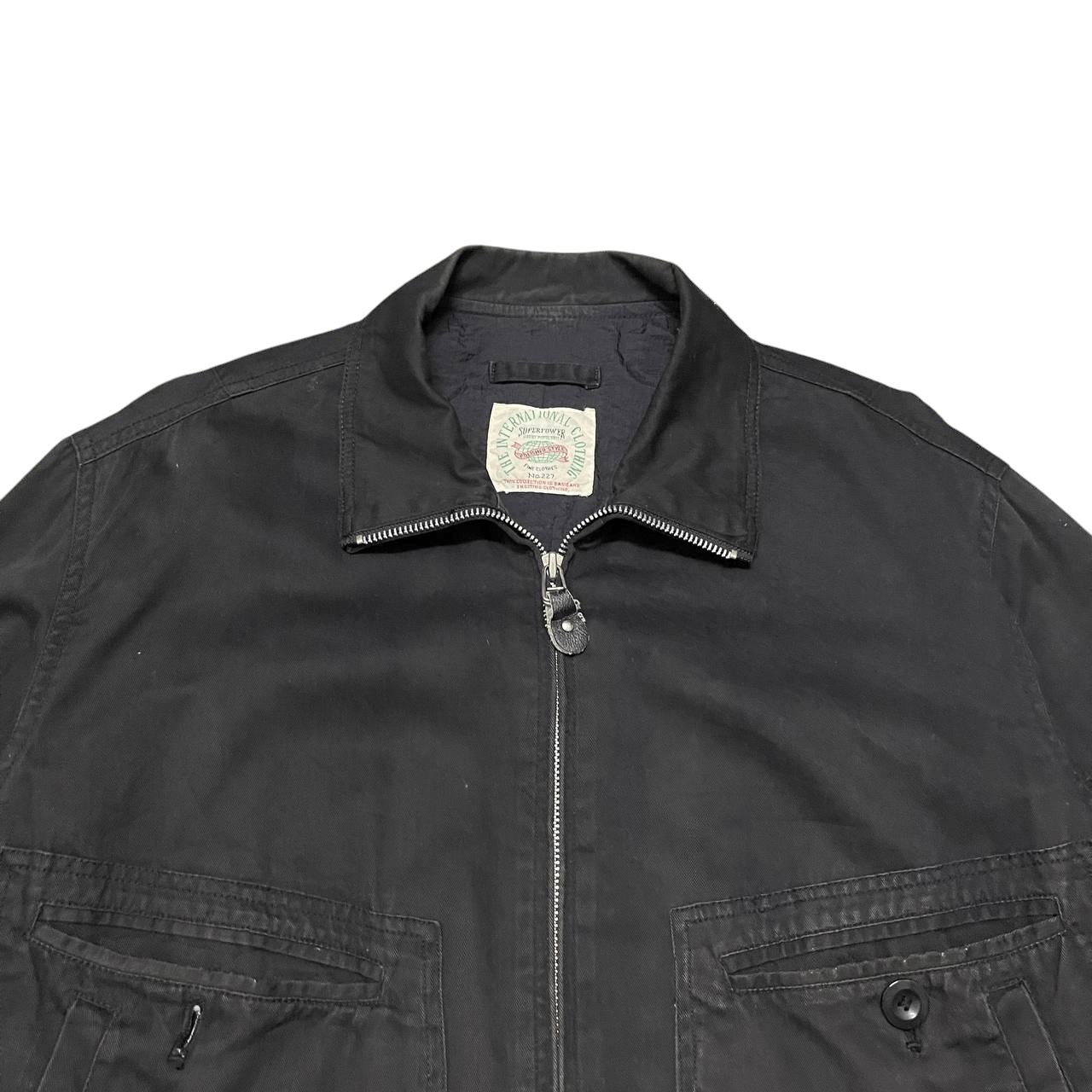 Japanese Brand Vintage Mike Birnies Metal Working Bomber Jacket Size US M / EU 48-50 / 2 - 2 Thumbnail