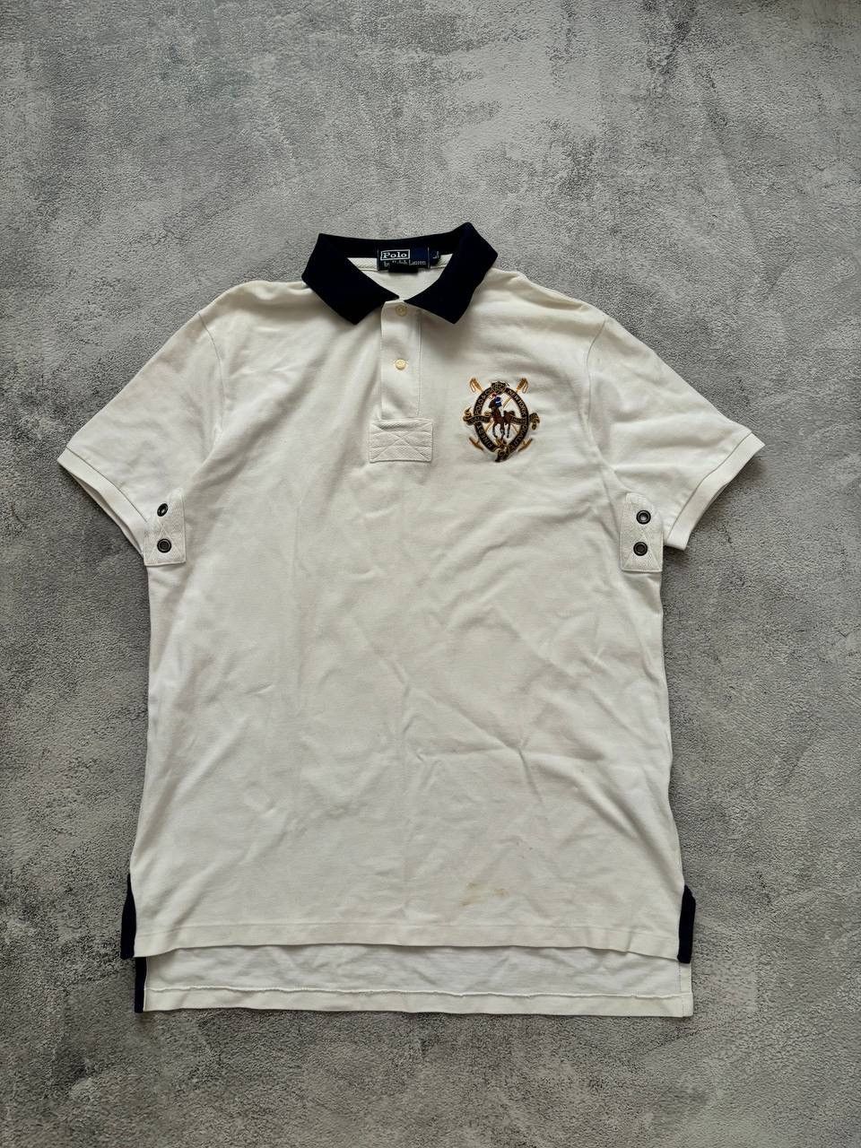 Polo Ralph Lauren × Vintage Vintage Polo Ralph Lauren rugby polo Size US L / EU 52-54 / 3 - 1 Thumbnail
