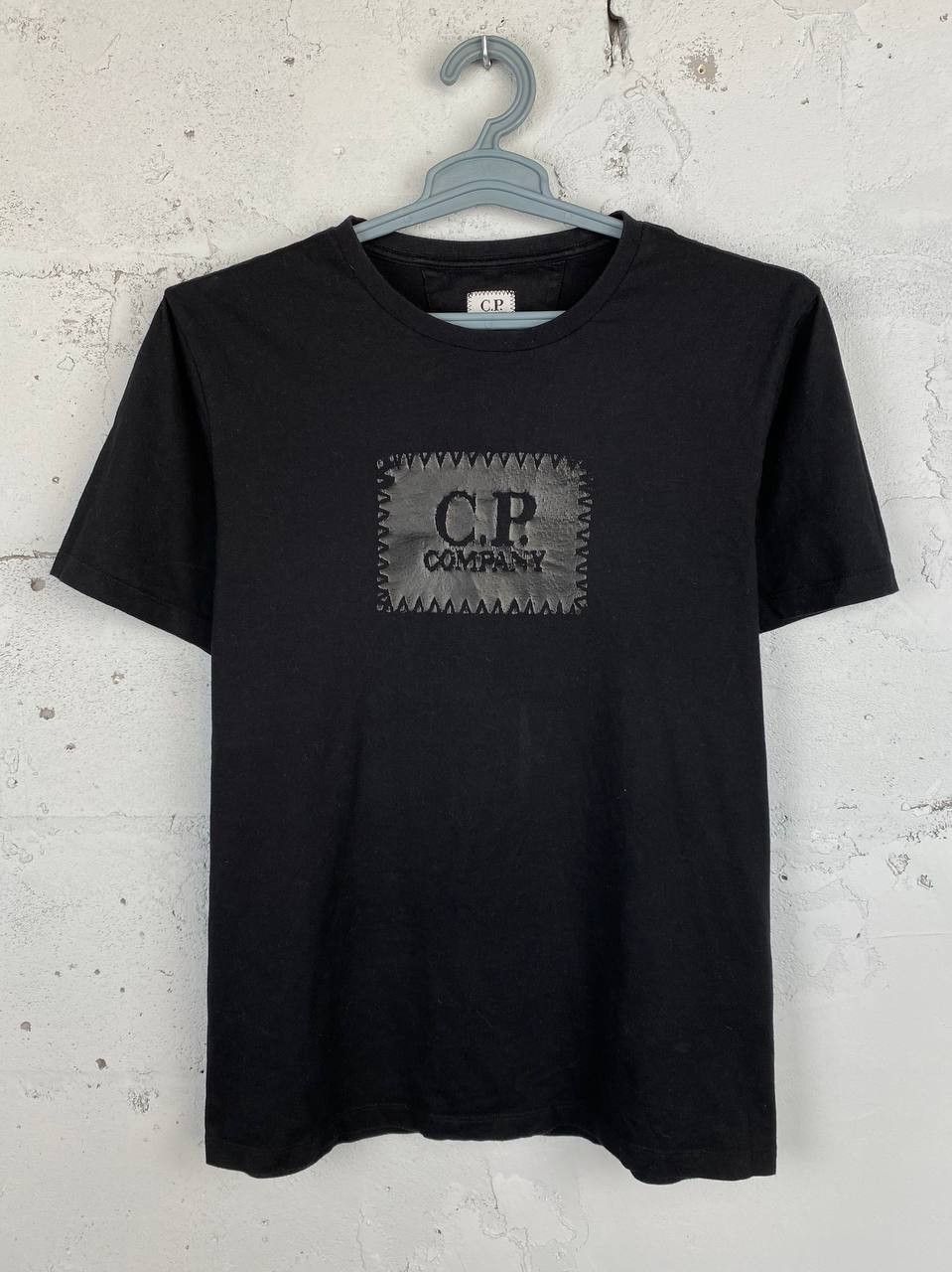 C.P. Company Vintage C.P. Company Logo Black T Shirt Size US L / EU 52-54 / 3 - 1 Thumbnail