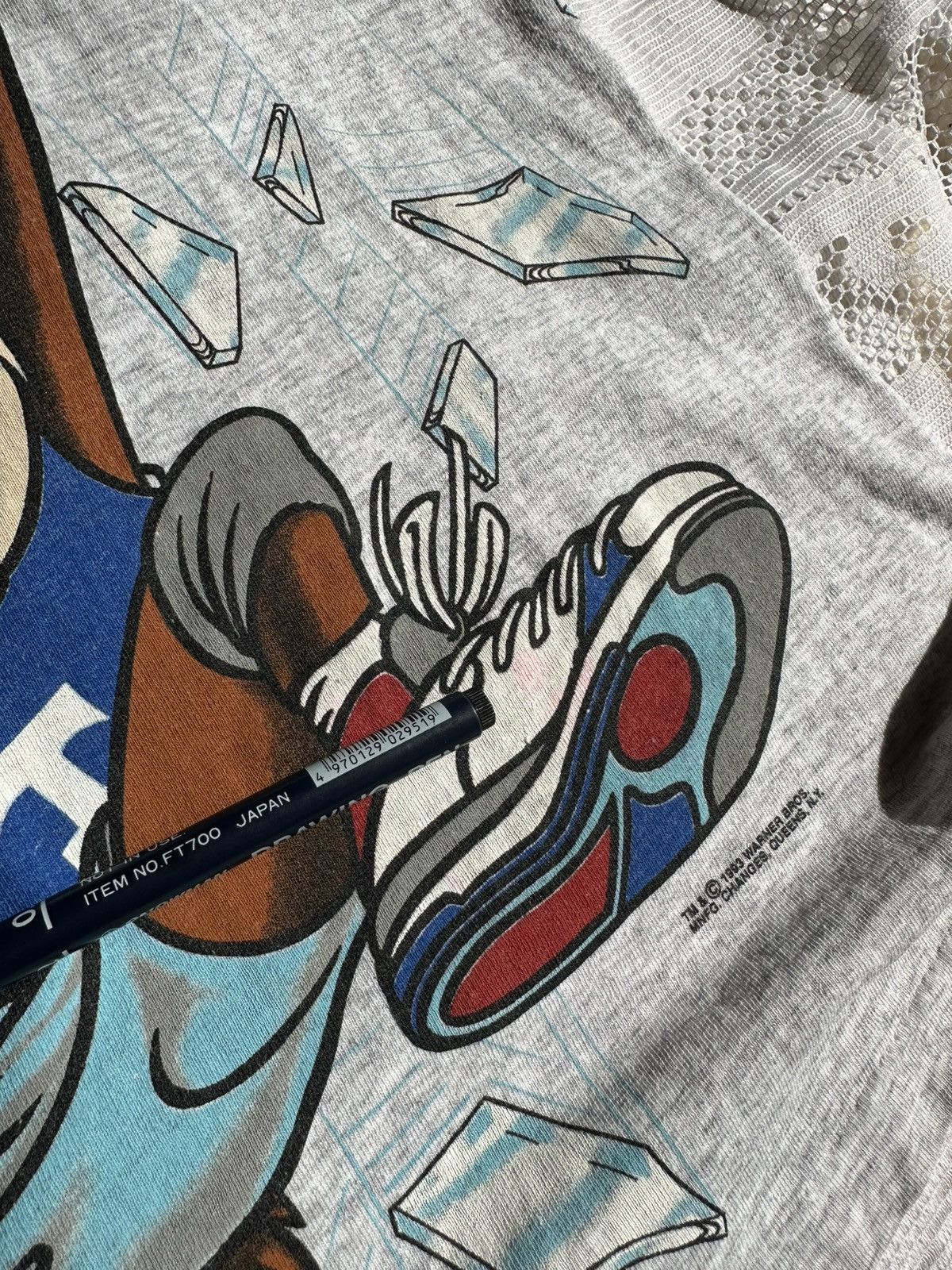 Tultex × Vintage × Warner Bros Vintage 1993 Tazmania Basketball Size US M / EU 48-50 / 2 - 7 Thumbnail