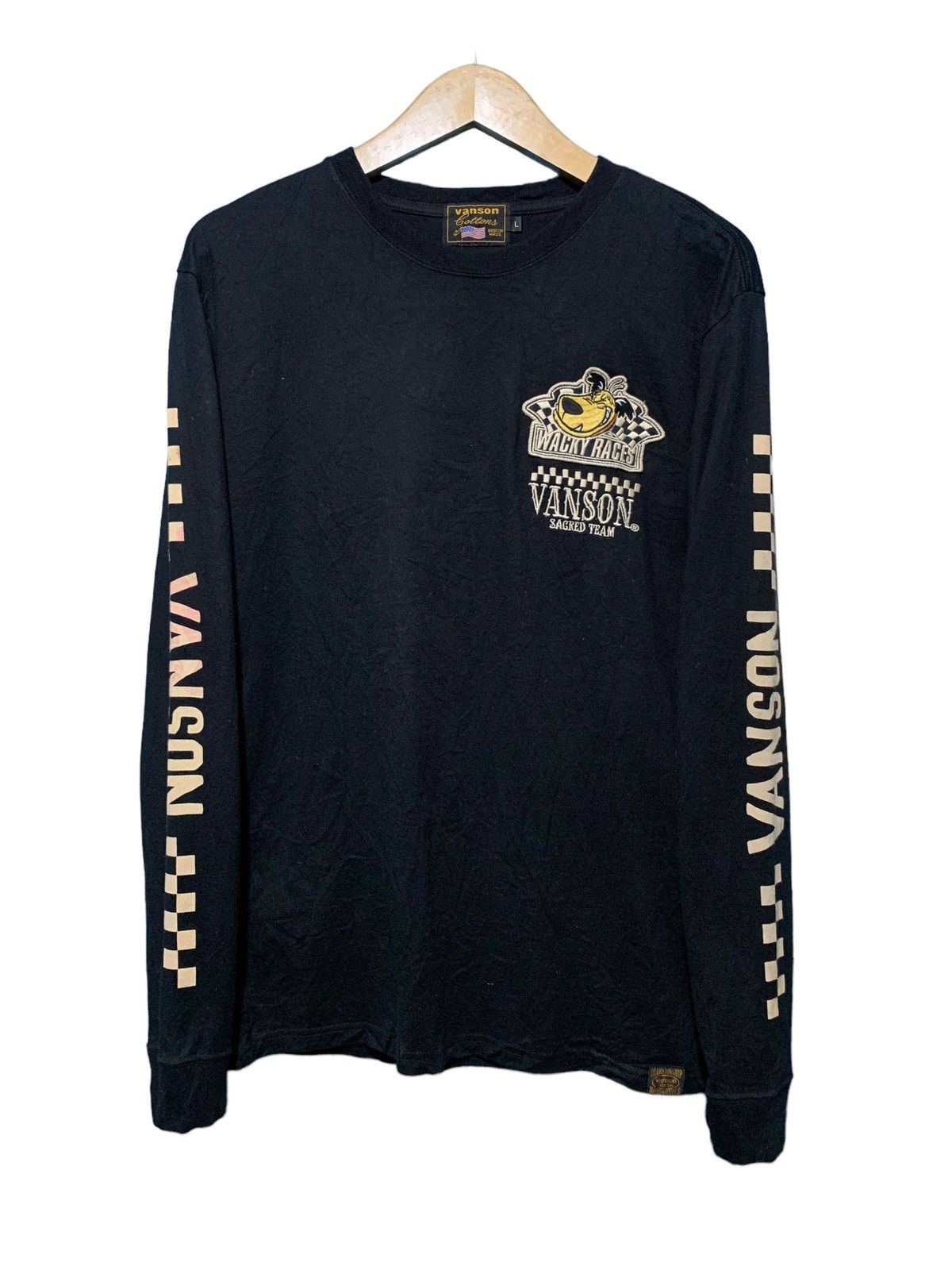 Cartoon Network Vanson x Wacky Races championship bikers longsleeve Size US M / EU 48-50 / 2 - 2 Thumbnail
