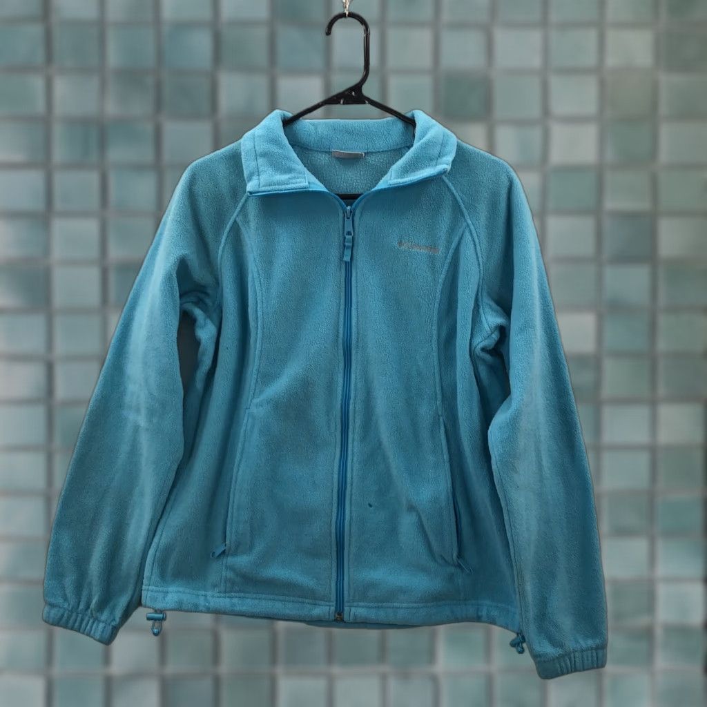 Vintage Columbia Womens Blue Fleece Long Sleeve Zipped Pockets Full Zip Jacket M Size Jackets Size M / US 6-8 / IT 42-44 - 1 Thumbnail