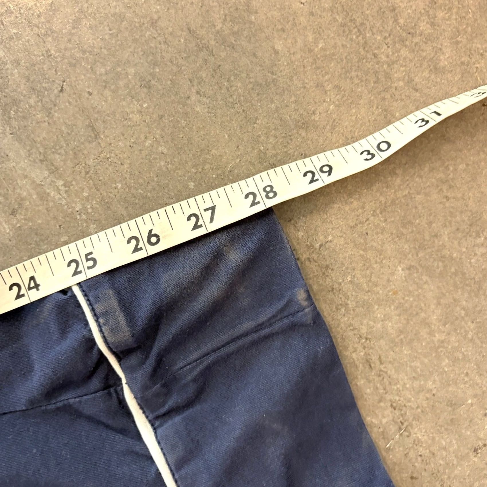 Vintage VINTAGE Y2K J Crew Soft Comfort Navy Preppy Pajama Stretch Pants Women M Navy Pants Women M Size 32" / US 10 / IT 46 - 5 Thumbnail