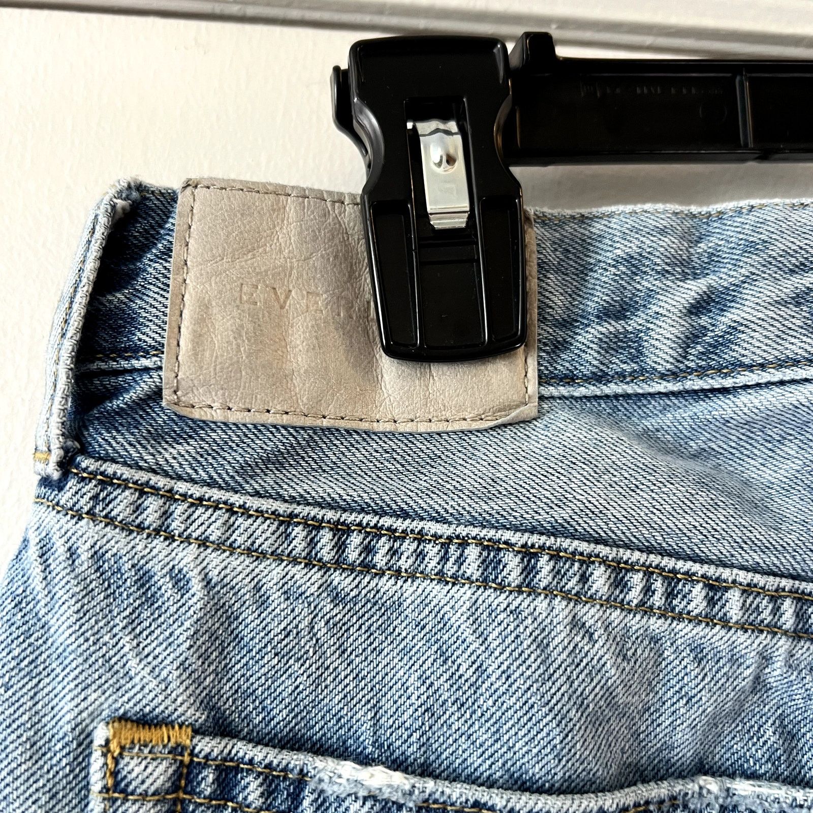 Everlane Everlane The Relaxed Straight Fit Jeans Organic Cotton 26 Size 26" / US 2 / IT 38 - 7 Thumbnail